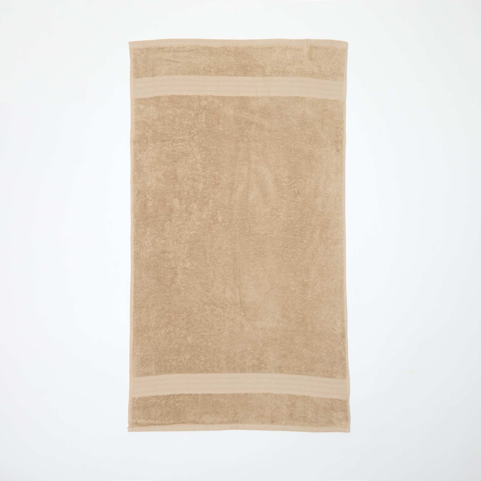 Bath towel 50x90 cm BEIGE - Image 2