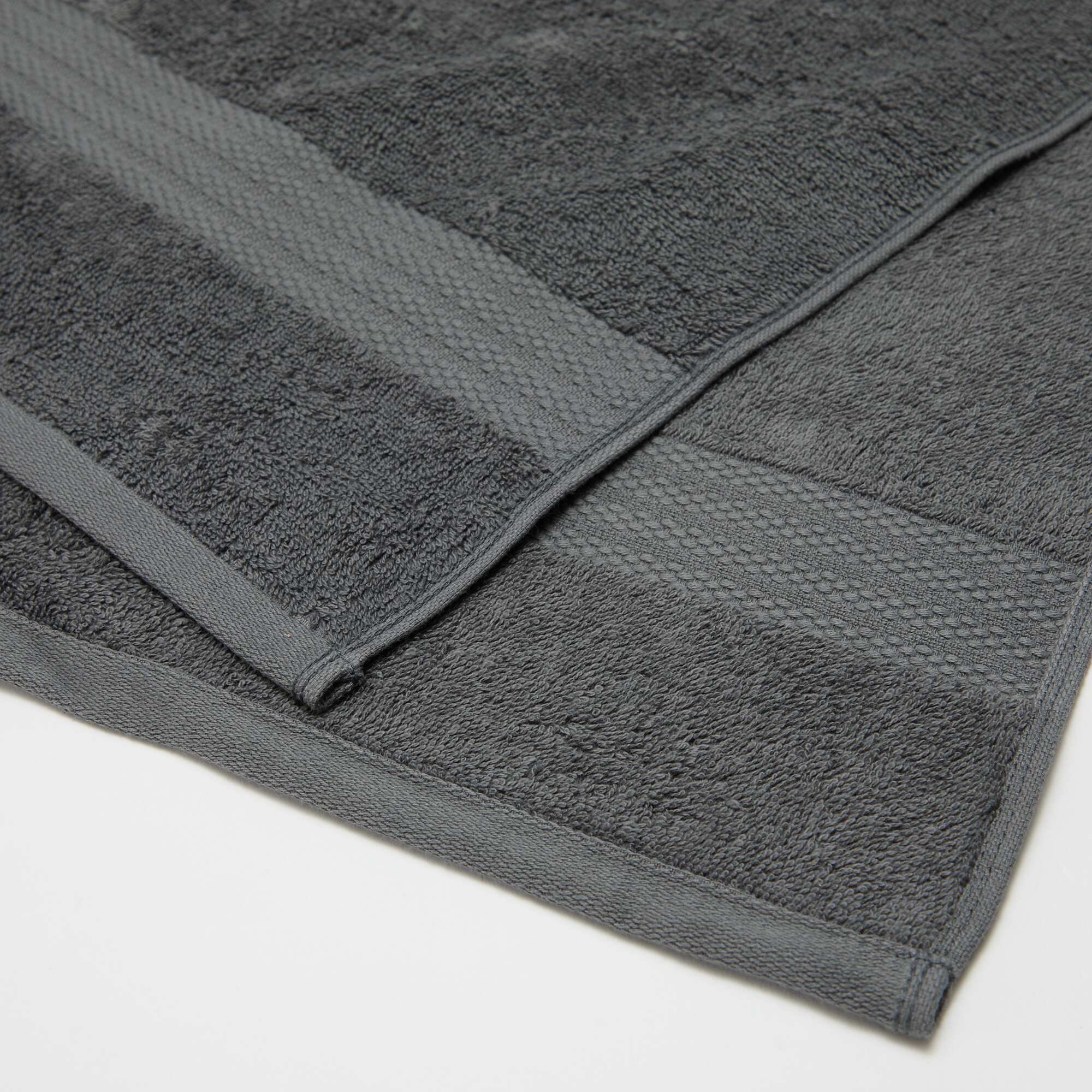 Bath Towel 50x90 cm GREY - Image 2