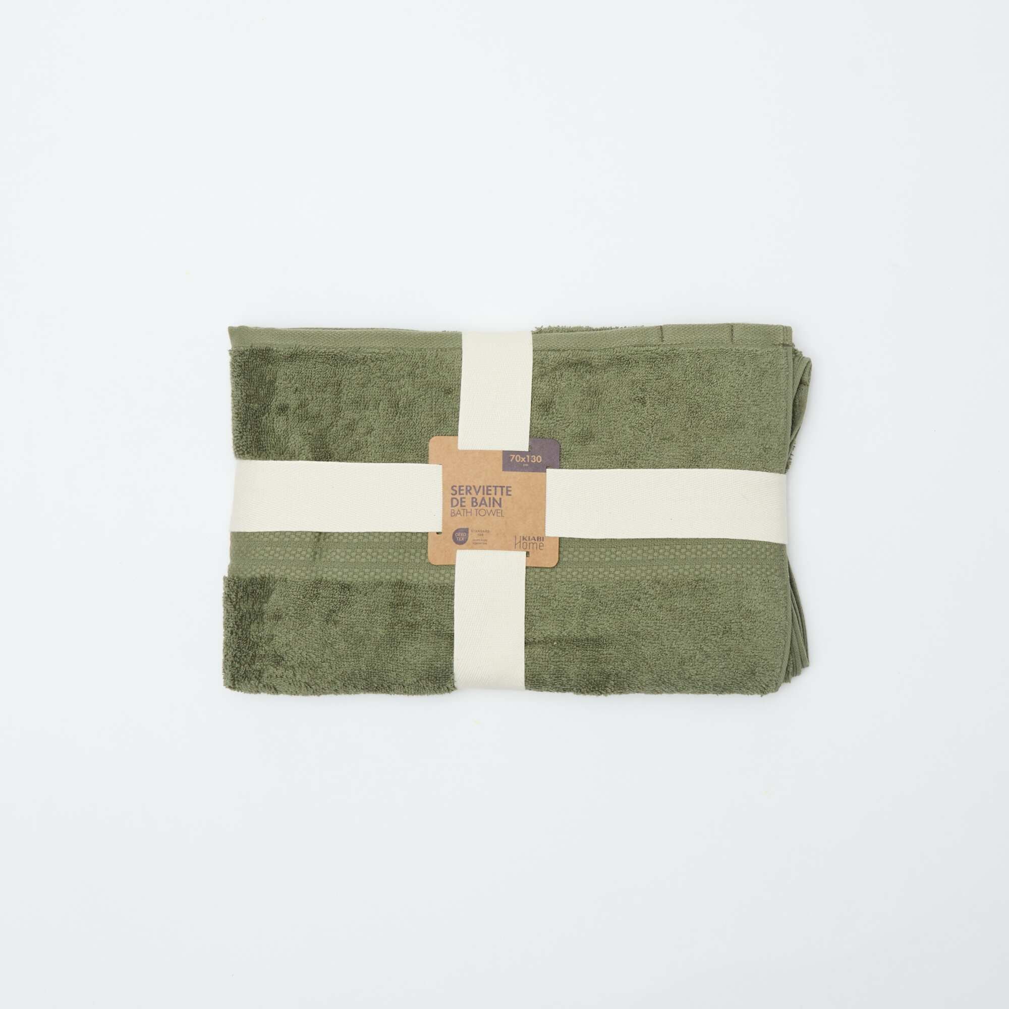 Bath Towel (70x130 cm) - Kiabi Home GREEN - Image 4