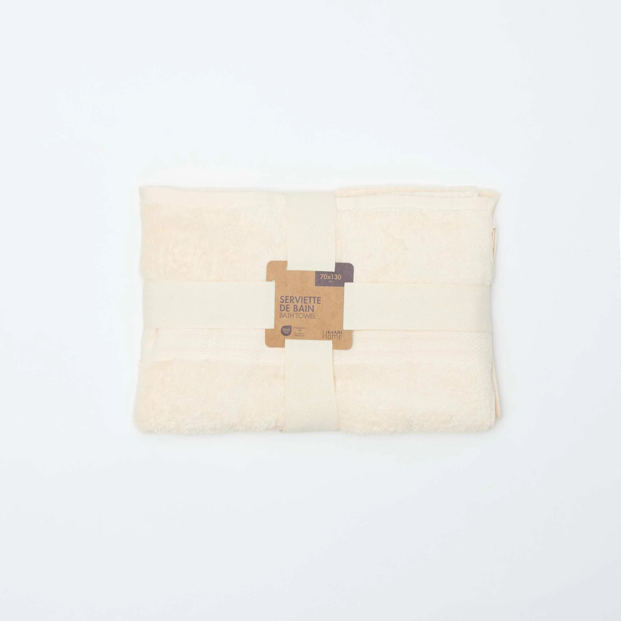 Bath Towel (70x130 cm) - Kiabi Home WHITE - Image 4