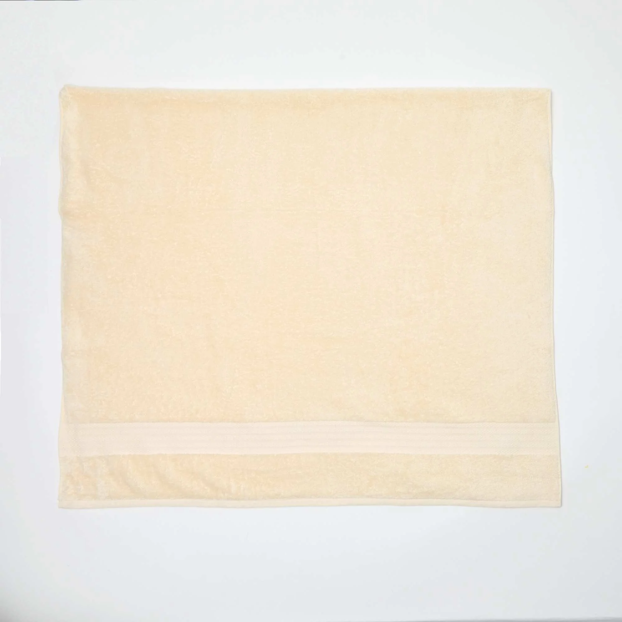 Bath towel (90x150 cm) - Kiabi Home WHITE - Image 2