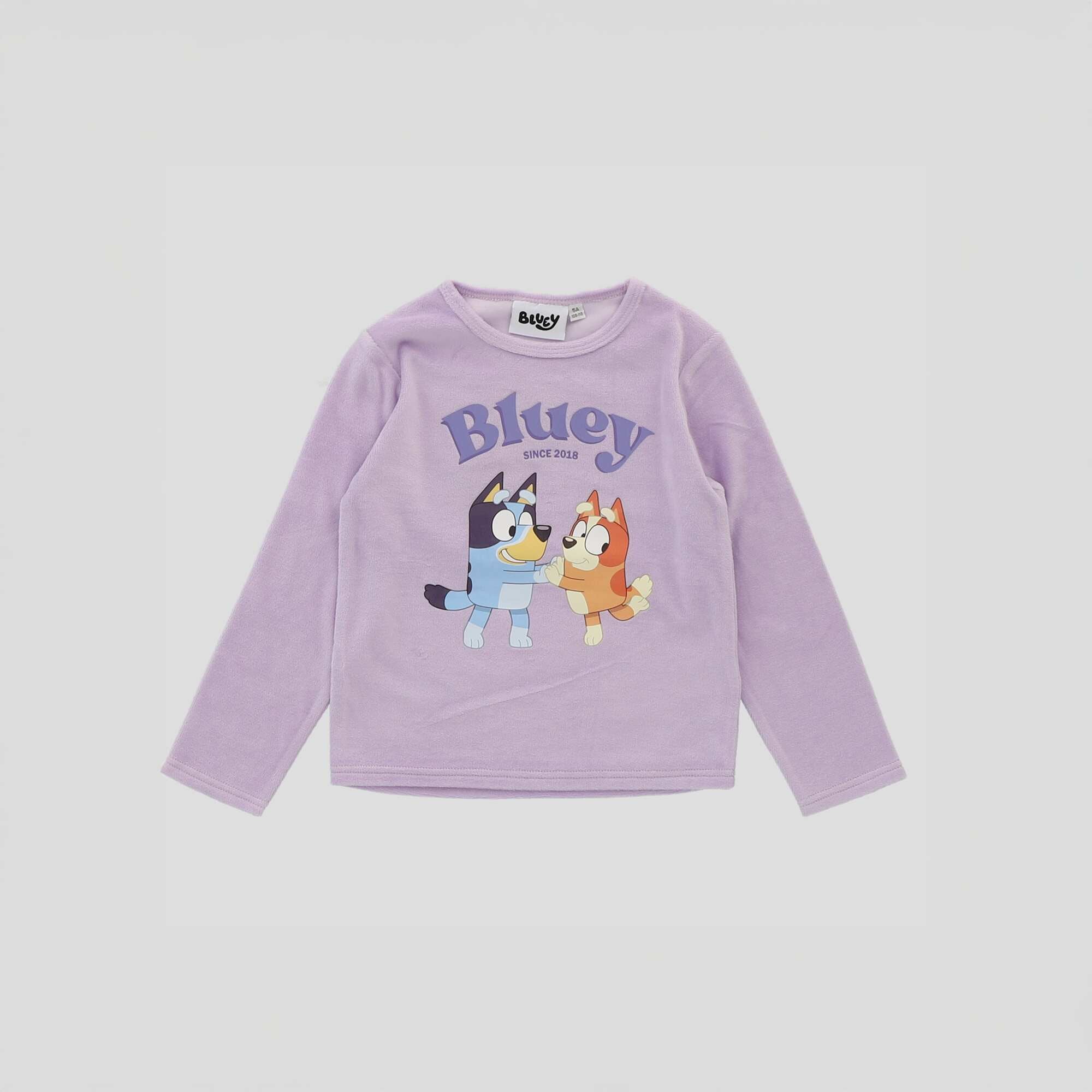 Bluey Cotton Pajama Set PURPLE - Image 2