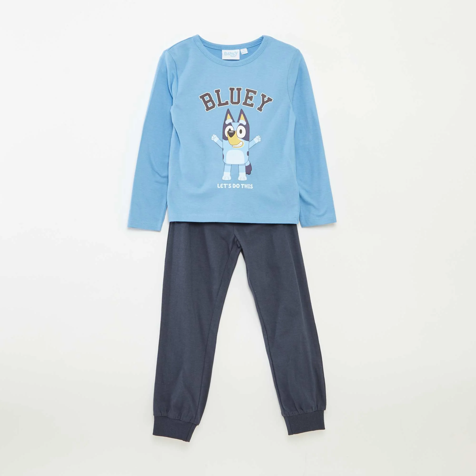 Bluey long pyjama set - 2-piece set BLUE