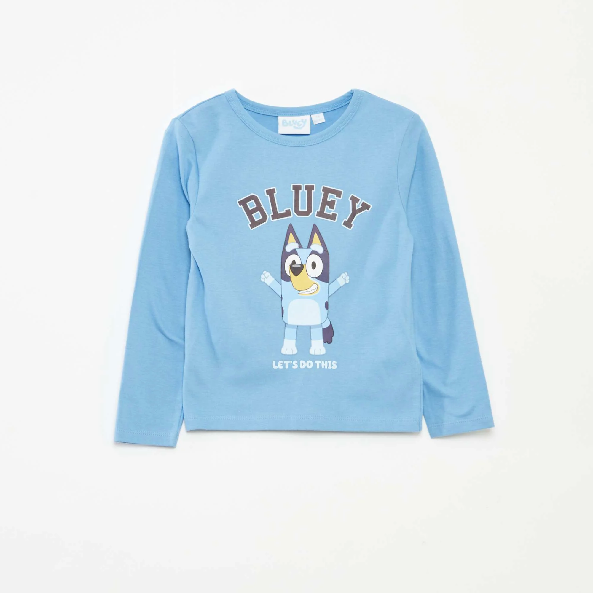 Bluey long pyjama set - 2-piece set BLUE - Image 3