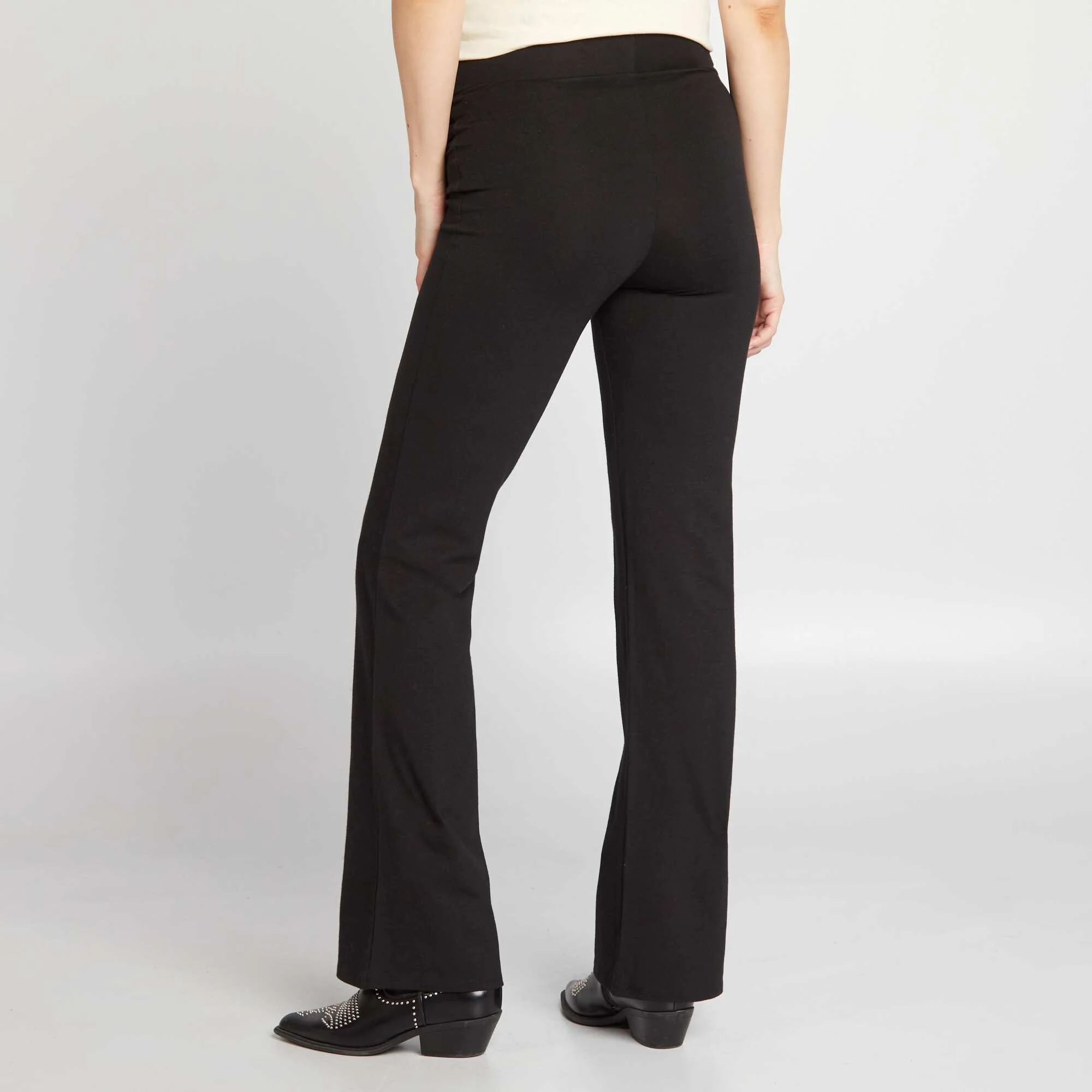 Bootcut maternity leggings black - Image 3