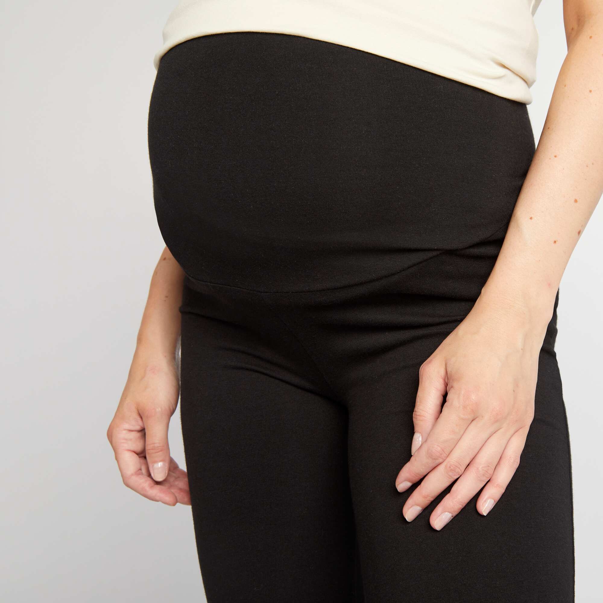 Bootcut maternity leggings black - Image 5