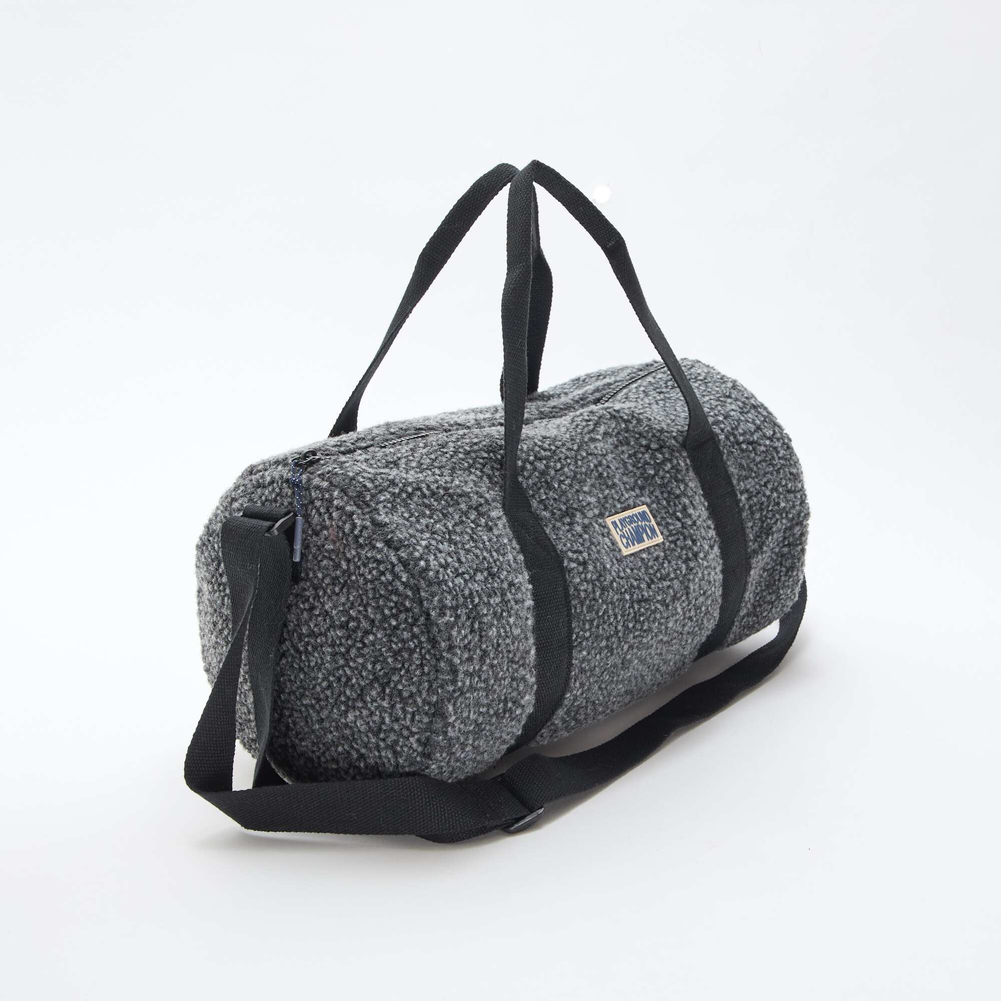 Bouclé Weekend Bag GREY - Image 2