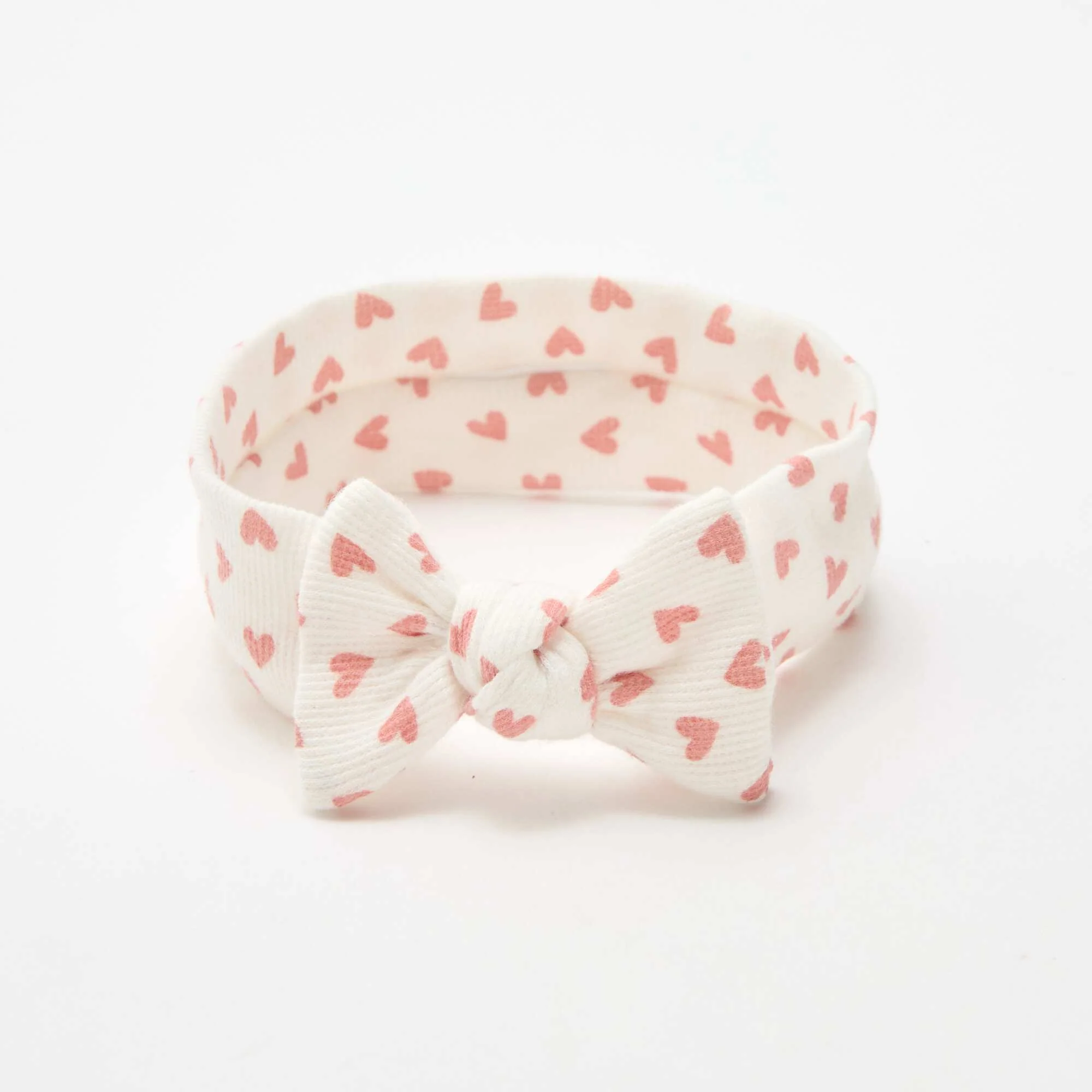 Bow headband WHITE
