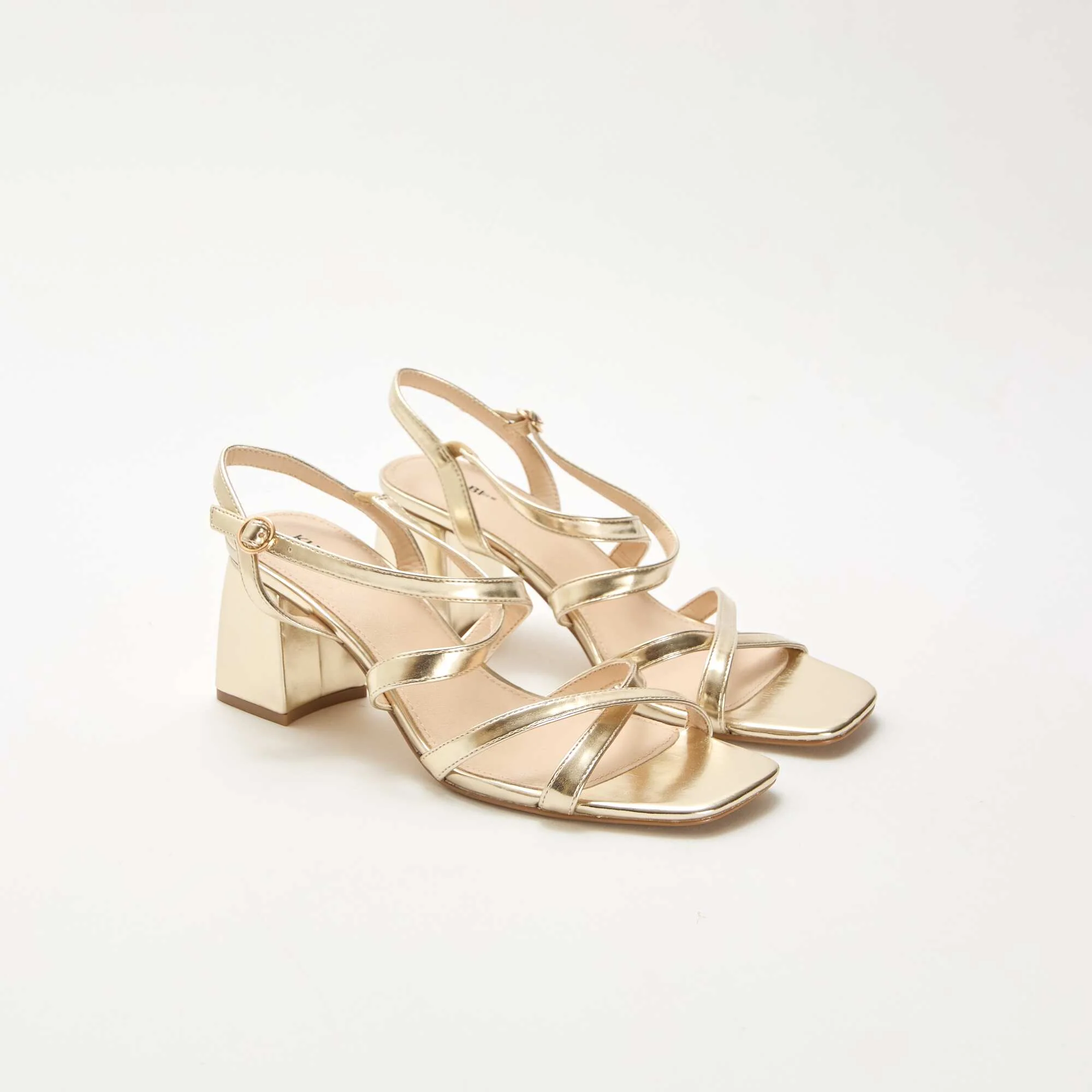 Ceremonial Heeled Sandals YELLOW