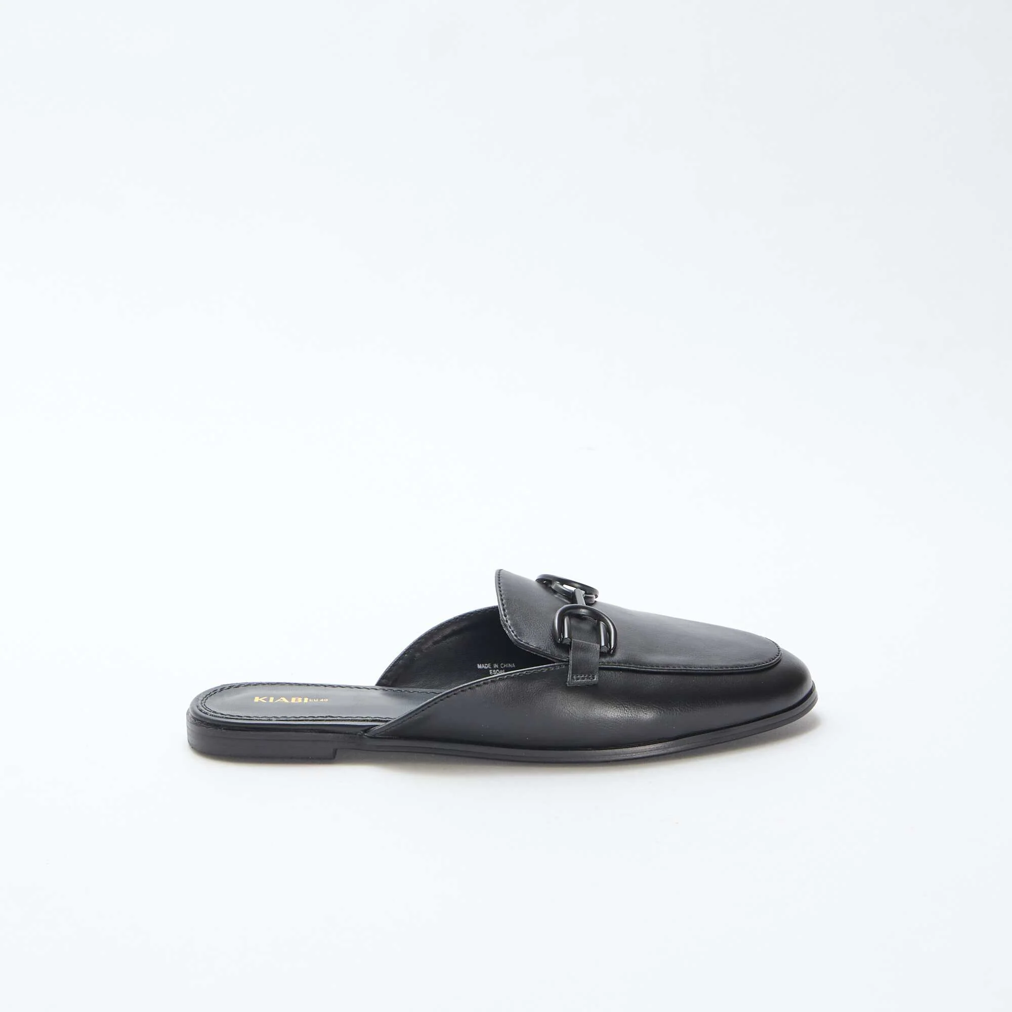 Chain-Detail Loafers BLACK - Image 2