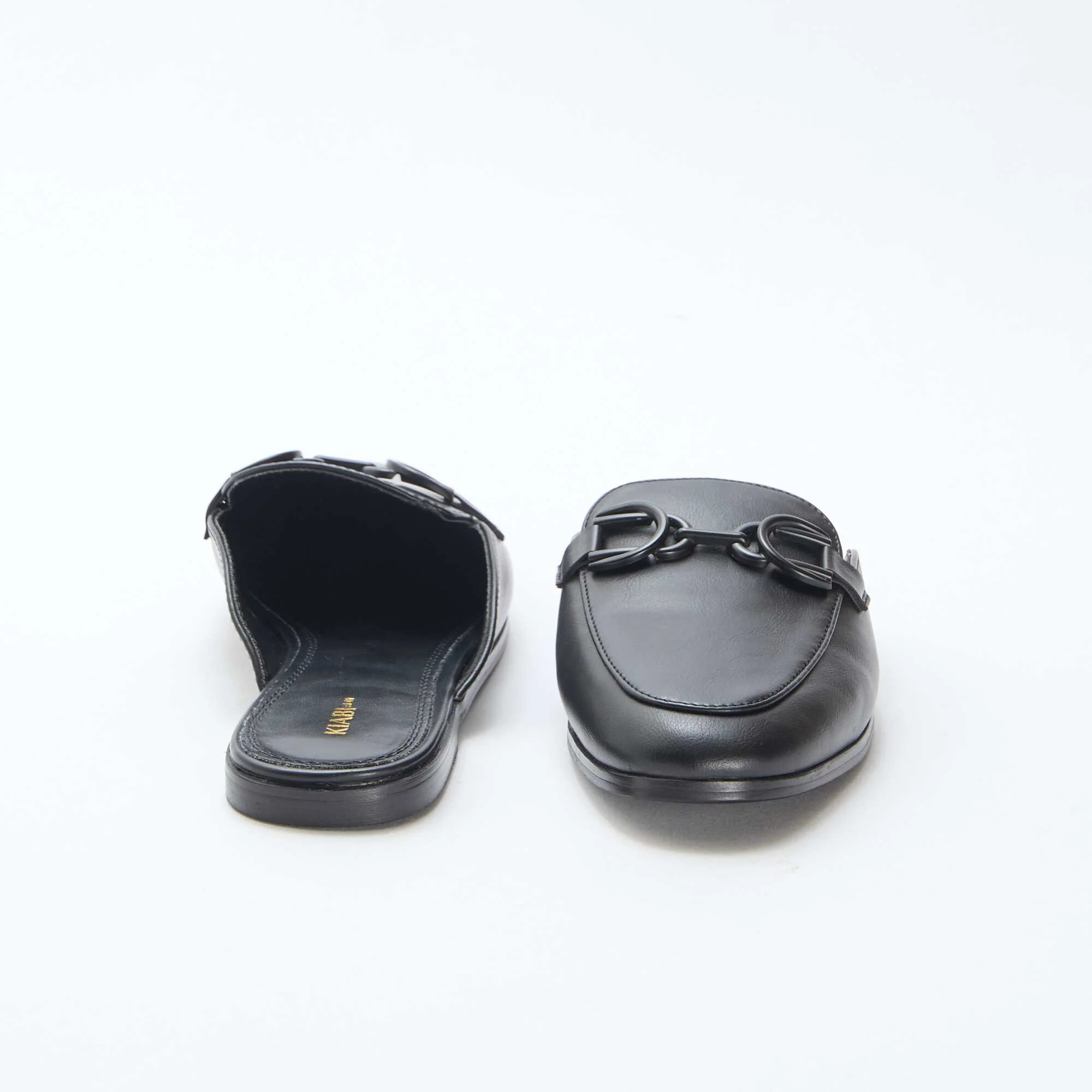 Chain-Detail Loafers BLACK - Image 3