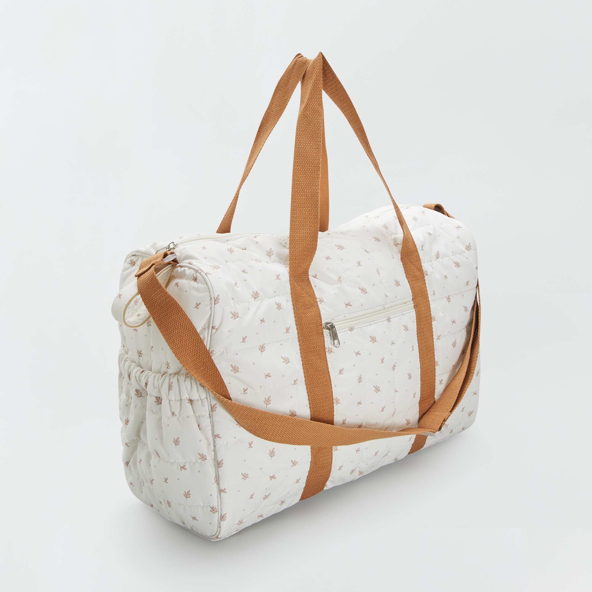 Changing bag with pushchair clip WHITE - Image 4
