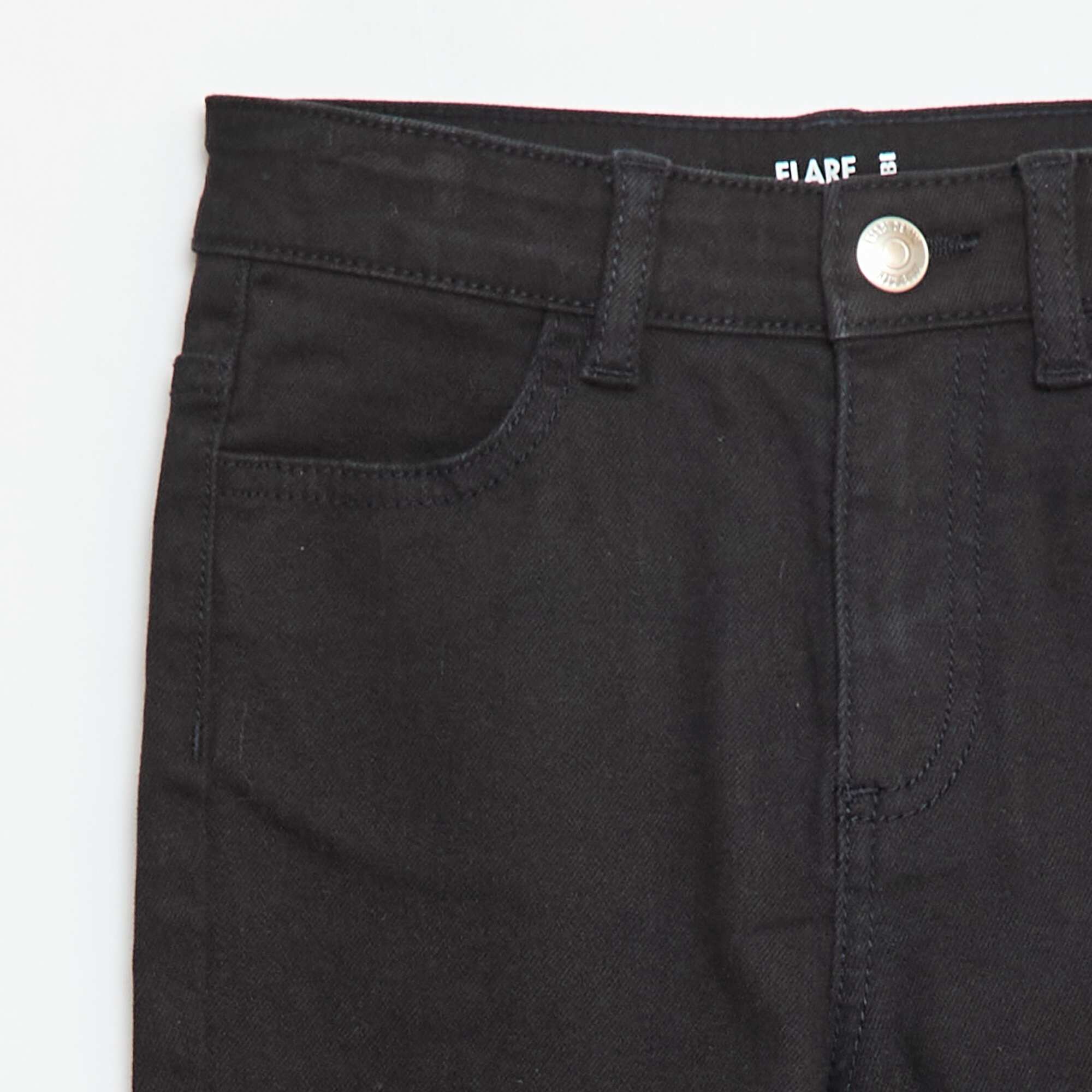Classic Flare Jeans BLACK - Image 3