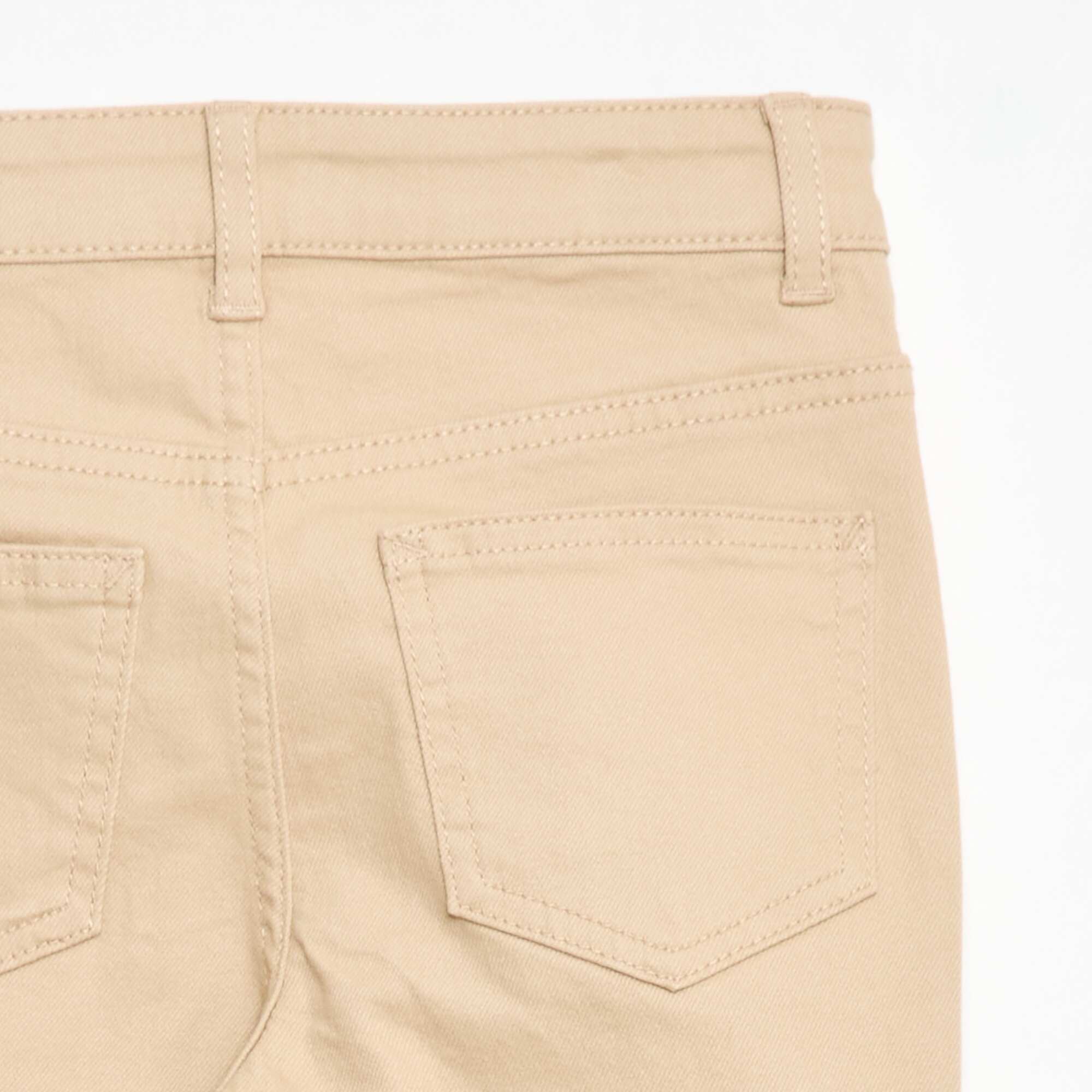 Classic flared jeans BEIGE - Image 4