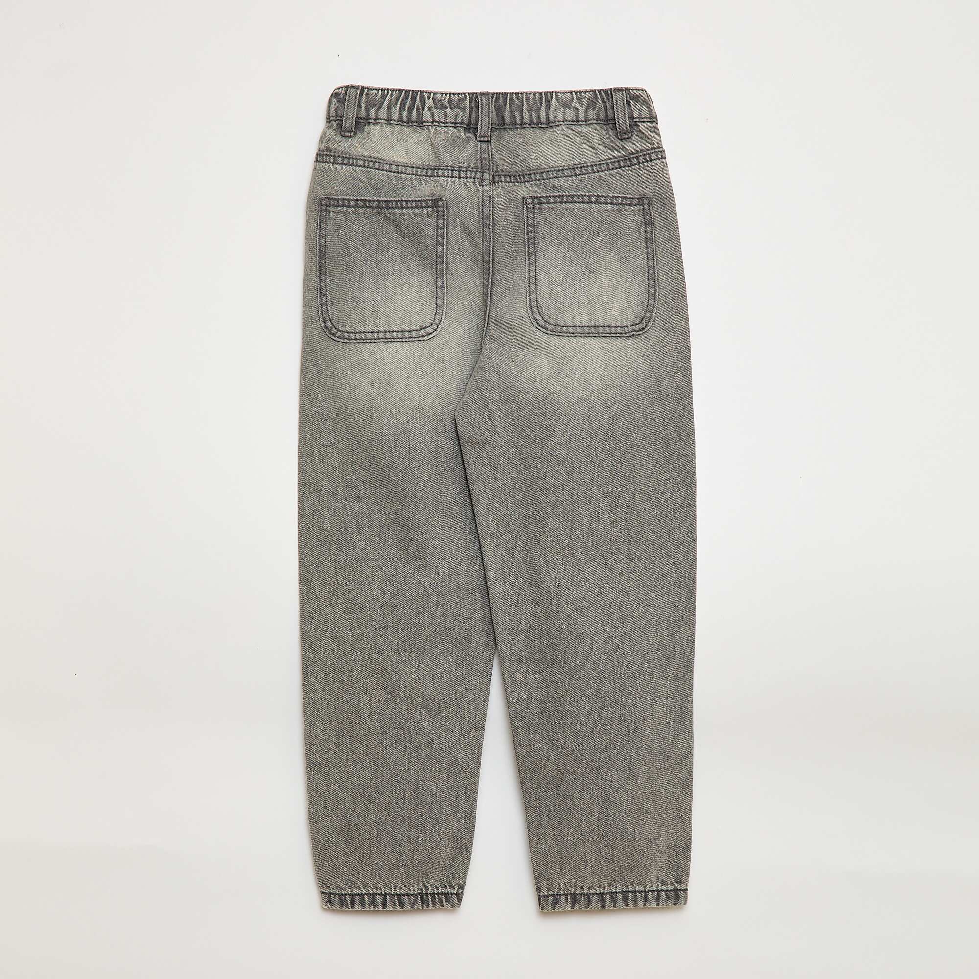 Comfort Fit Denim Jeans GREY - Image 2