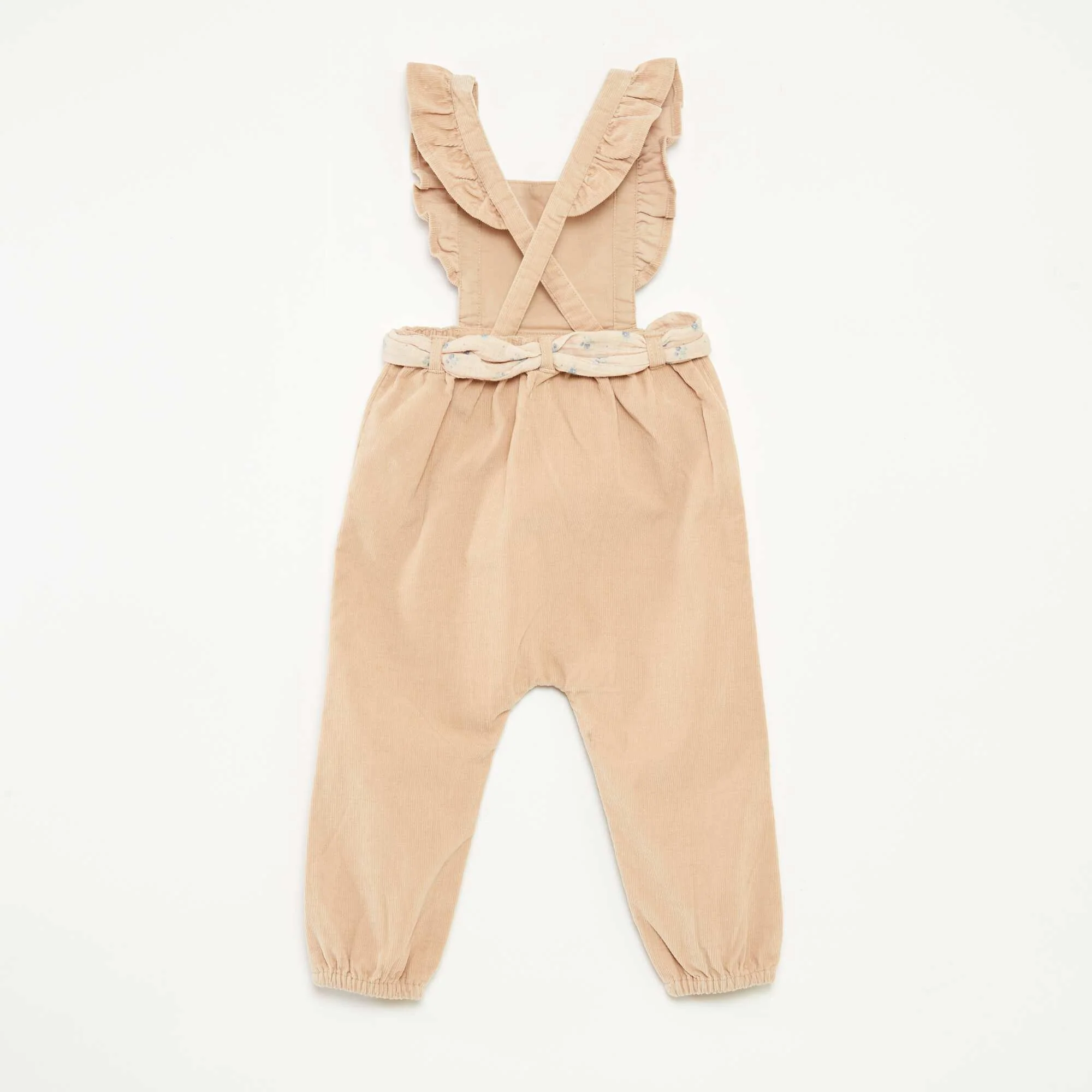 Corduroy dungarees BEIGE - Image 4