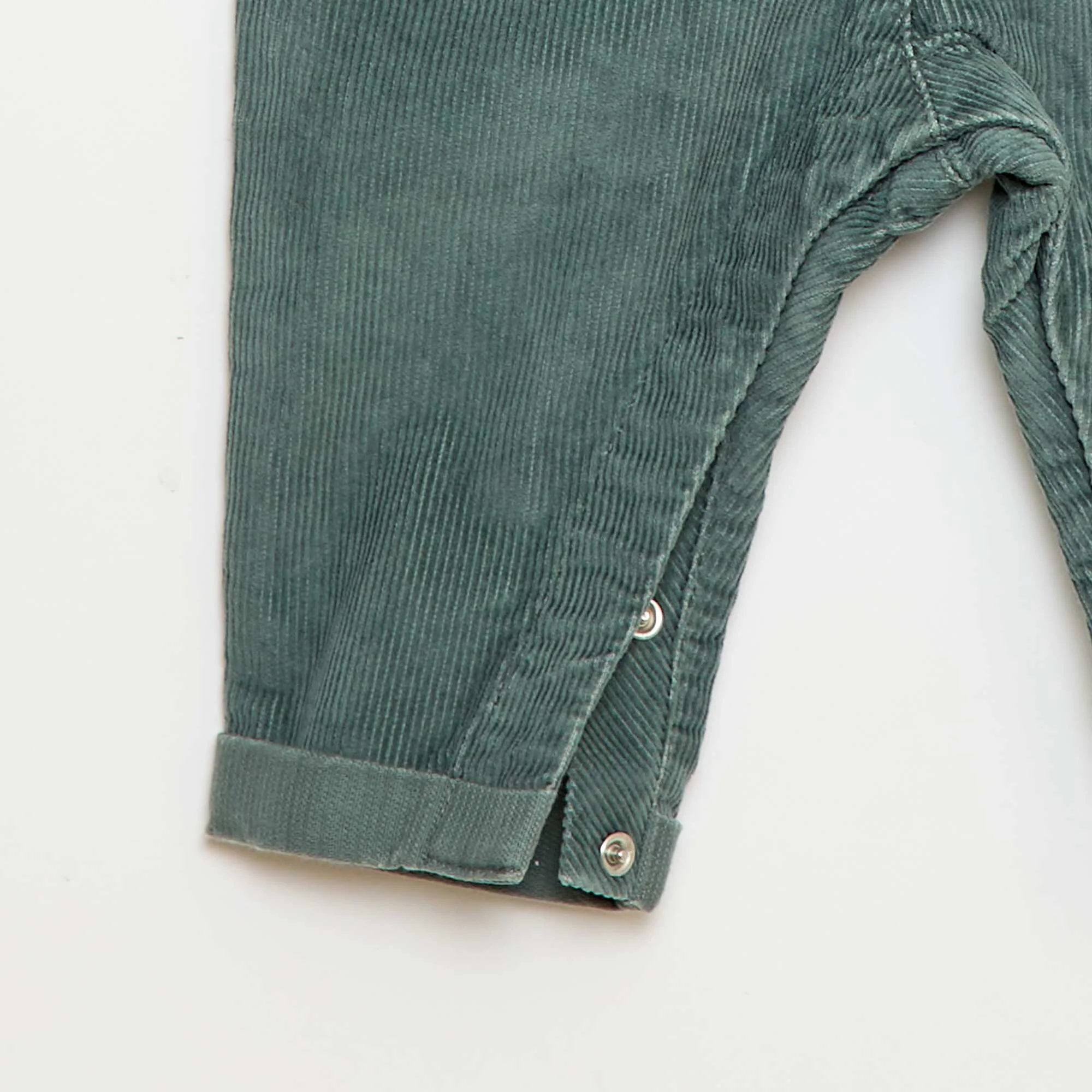 Corduroy Overalls GREEN - Image 2
