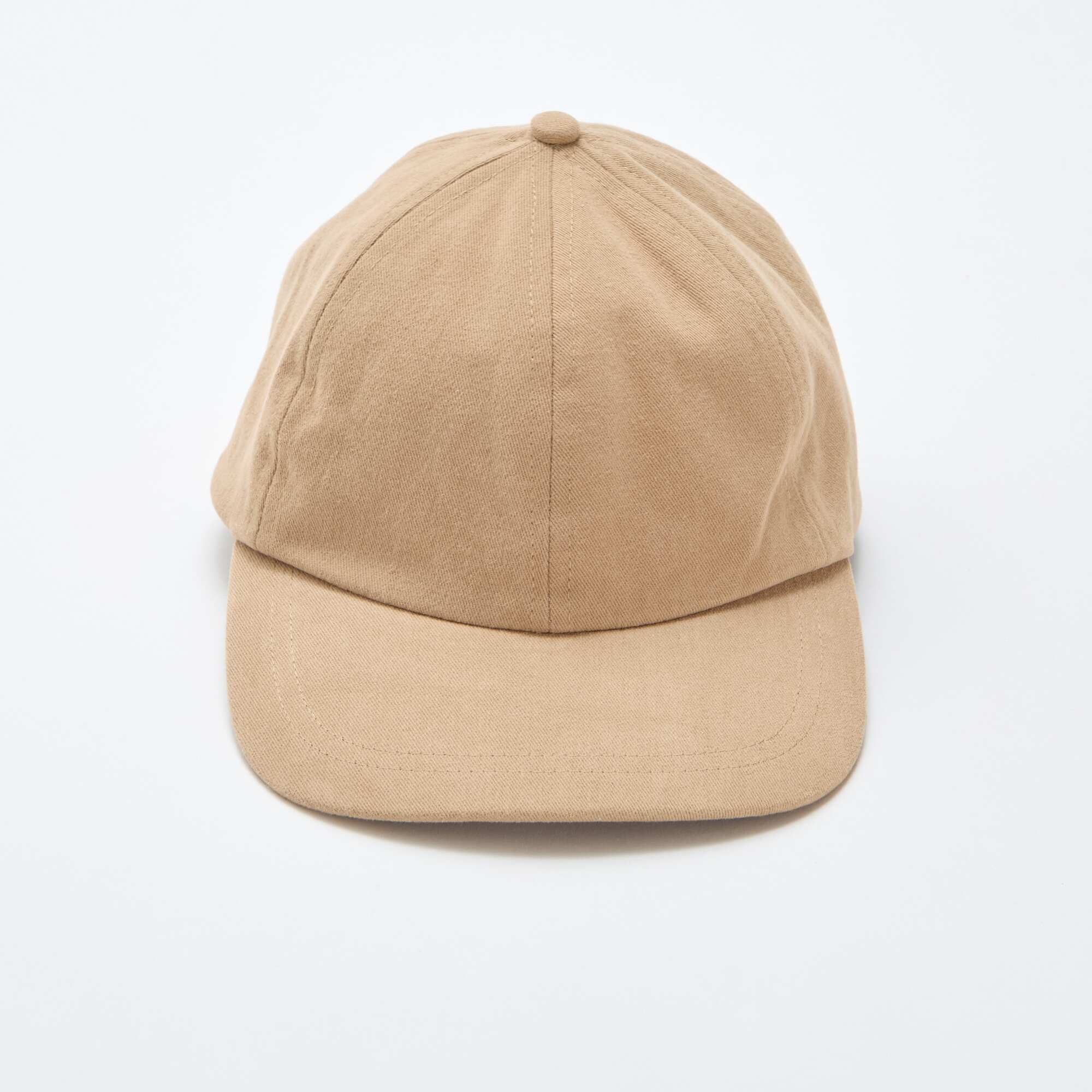 Cotton Baseball Cap BEIGE - Image 2