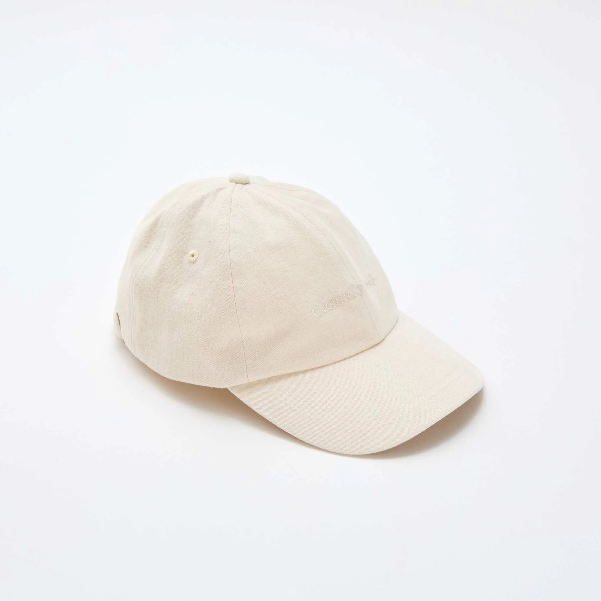 Cotton Baseball Cap BEIGE