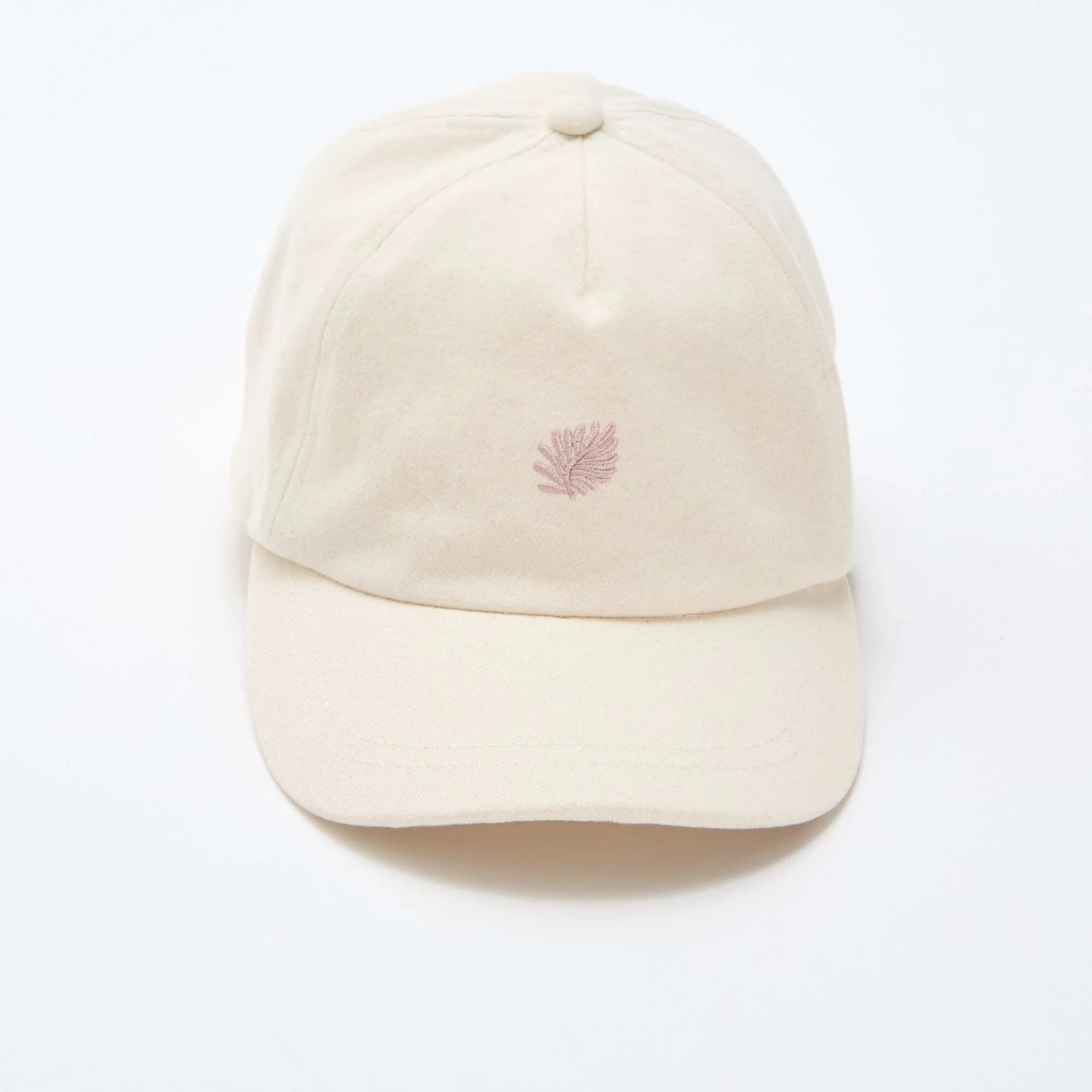 Cotton Baseball Cap BEIGE - Image 2