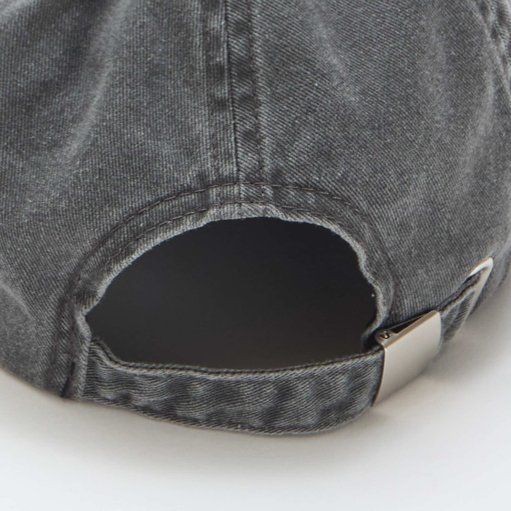 Cotton baseball cap BLACK - Image 3