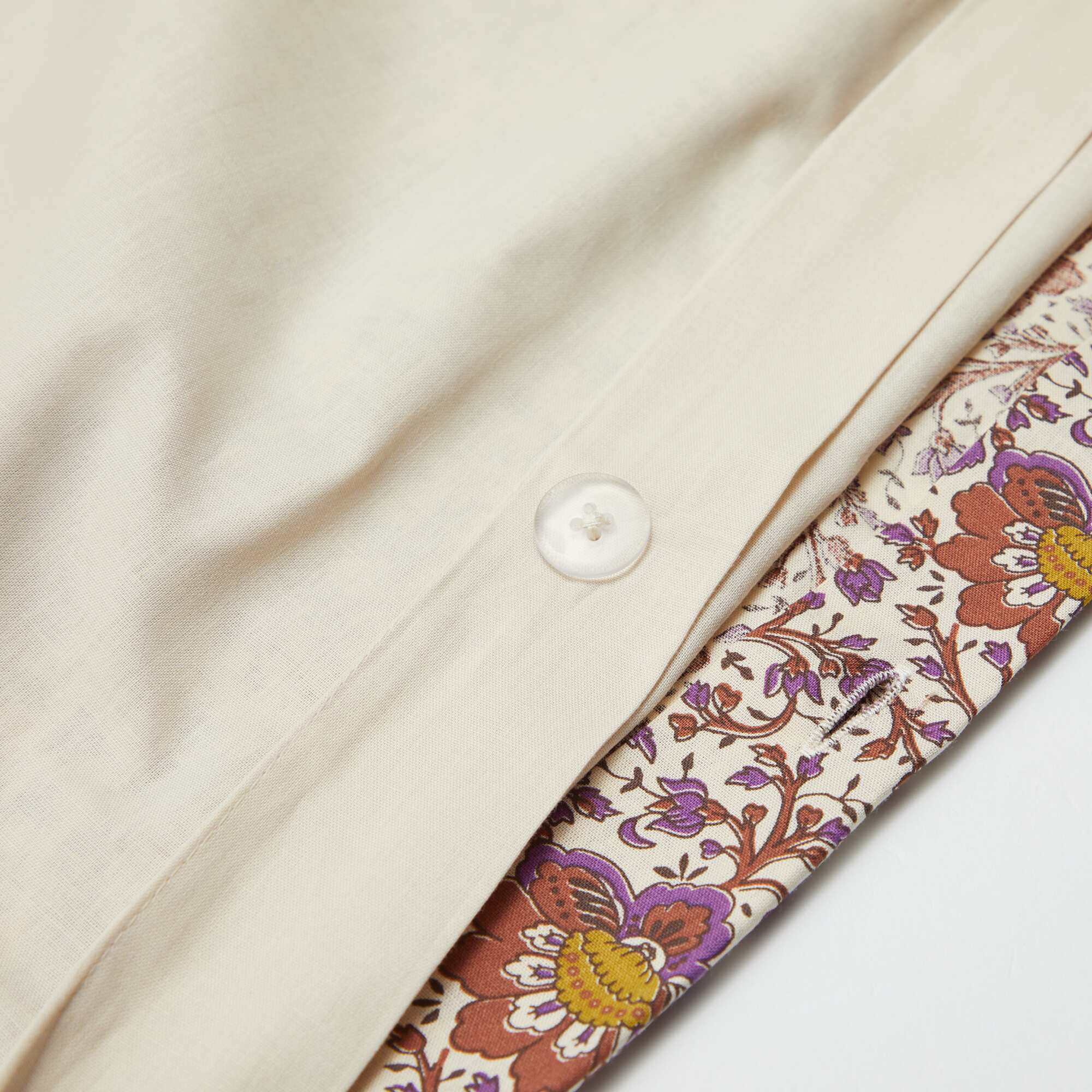 Cotton Double Bedding Set (240 x 220cm) - Kiabi Home BEIGE - Image 11
