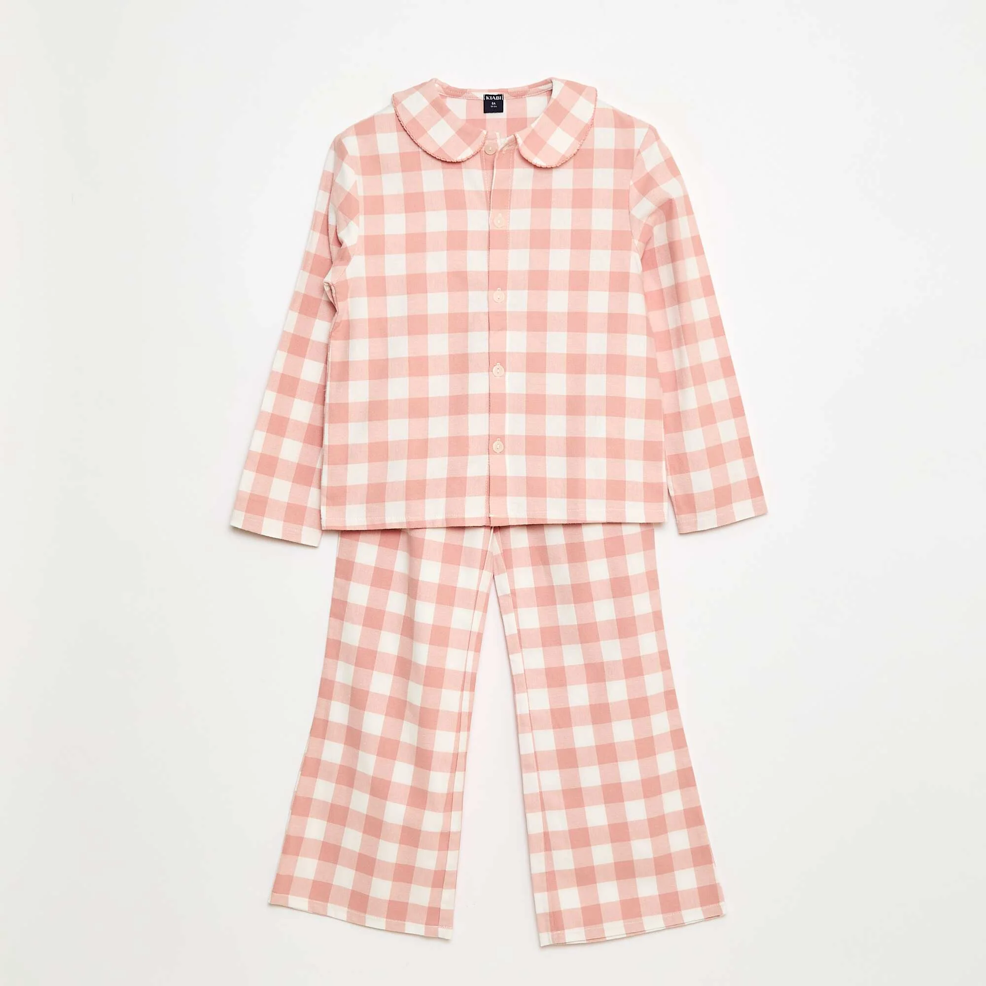 Cotton Flannel Pajama Set PINK
