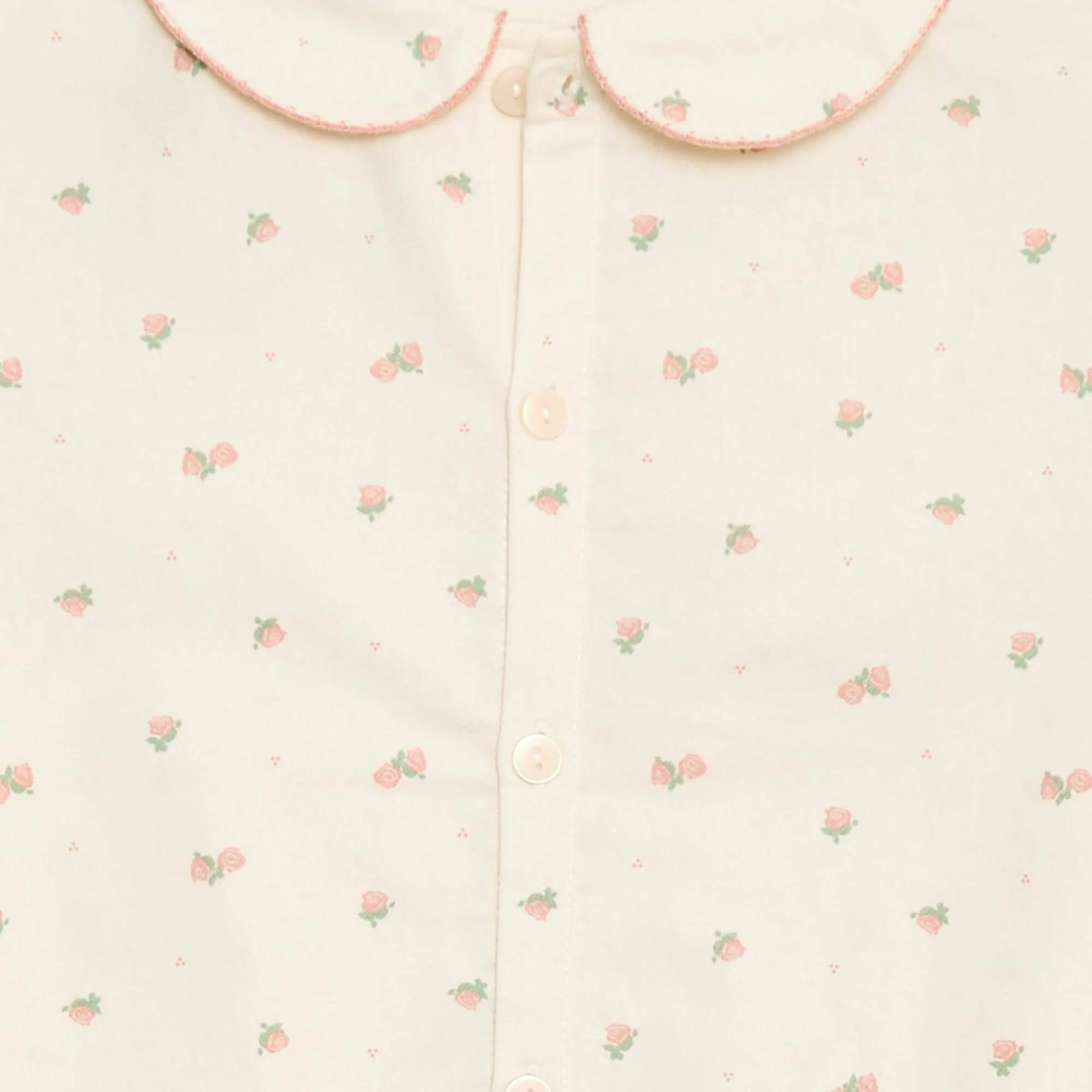 Cotton Flannel Pajama Set PINK - Image 4