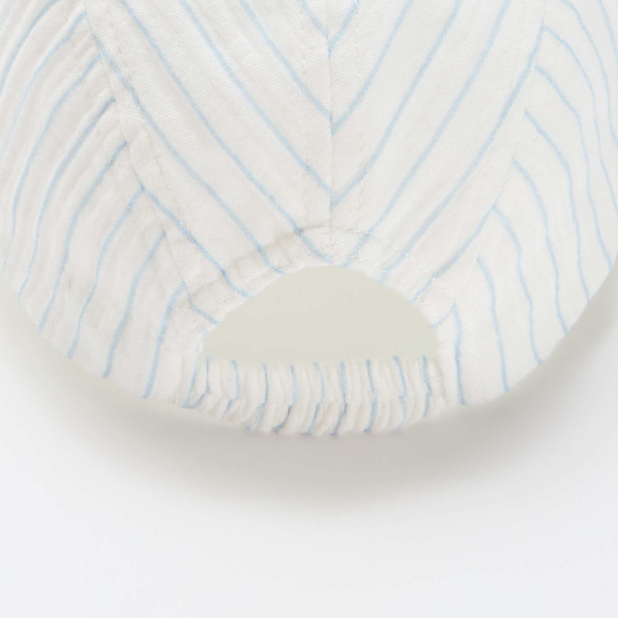 Cotton Gauze Cap WHITE - Image 3