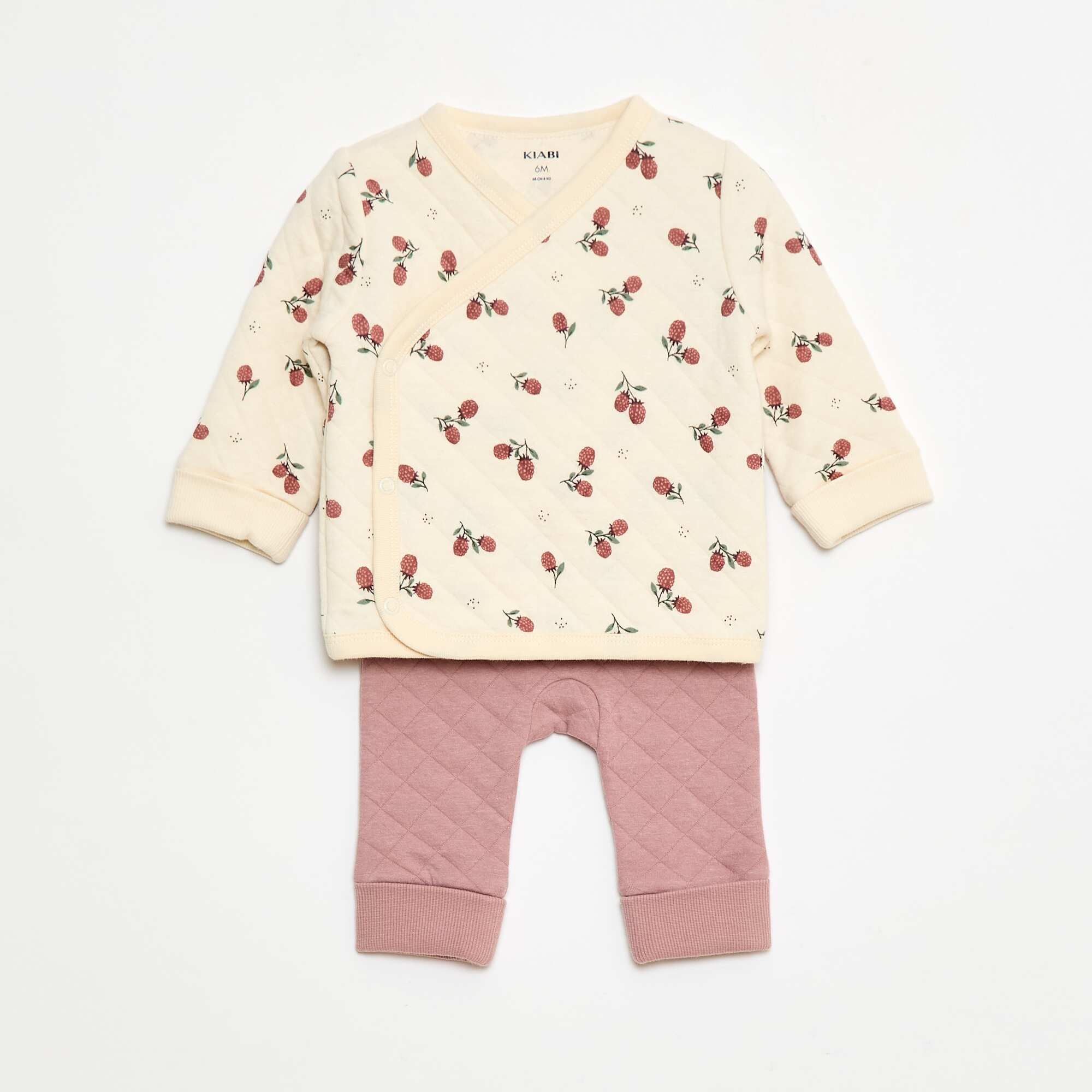 Cotton Jersey Pyjama Set WHITE