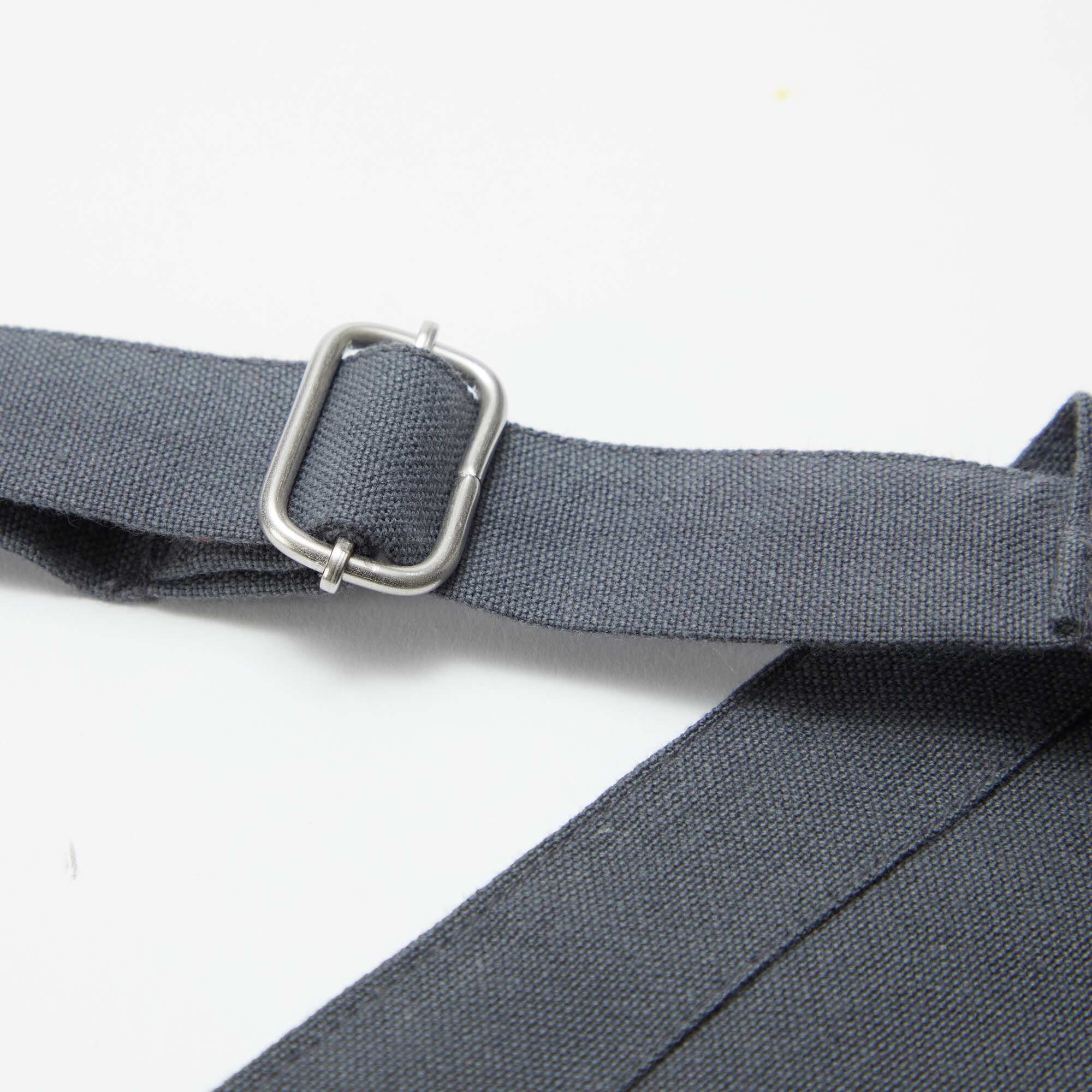 Cotton Kitchen Apron GREY - Image 4