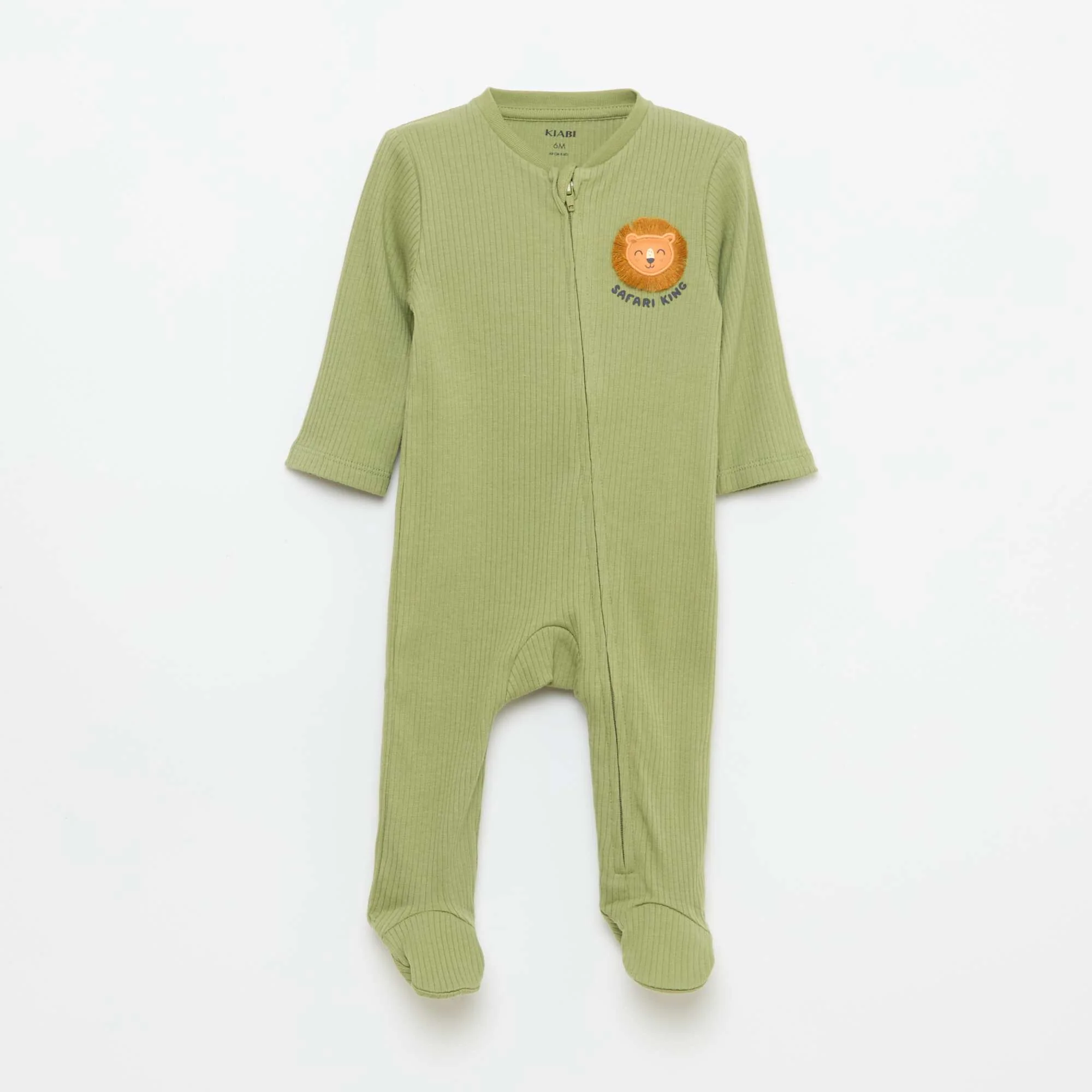 Cotton Sleepsuit KHAKI