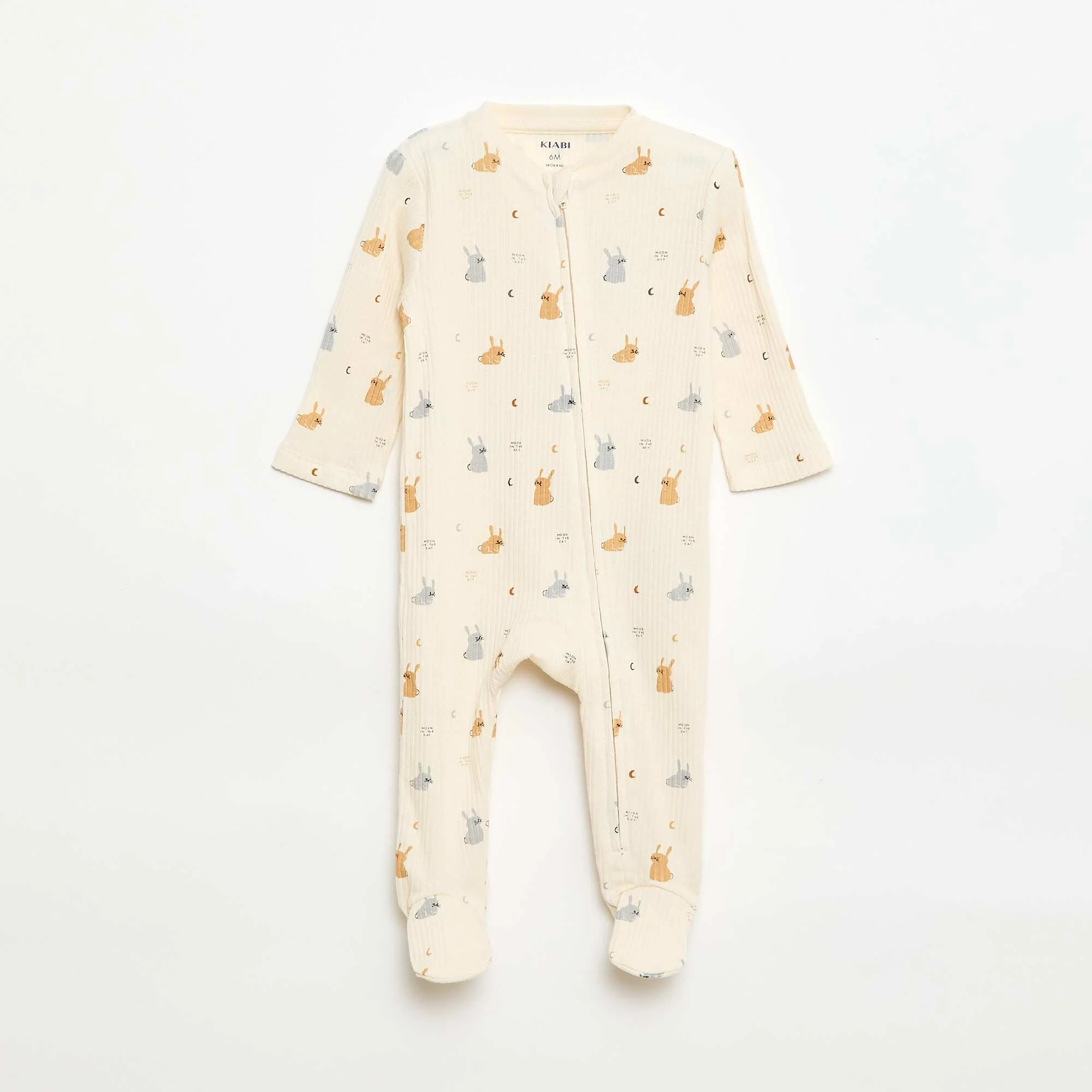 Cotton Sleepsuit WHITE