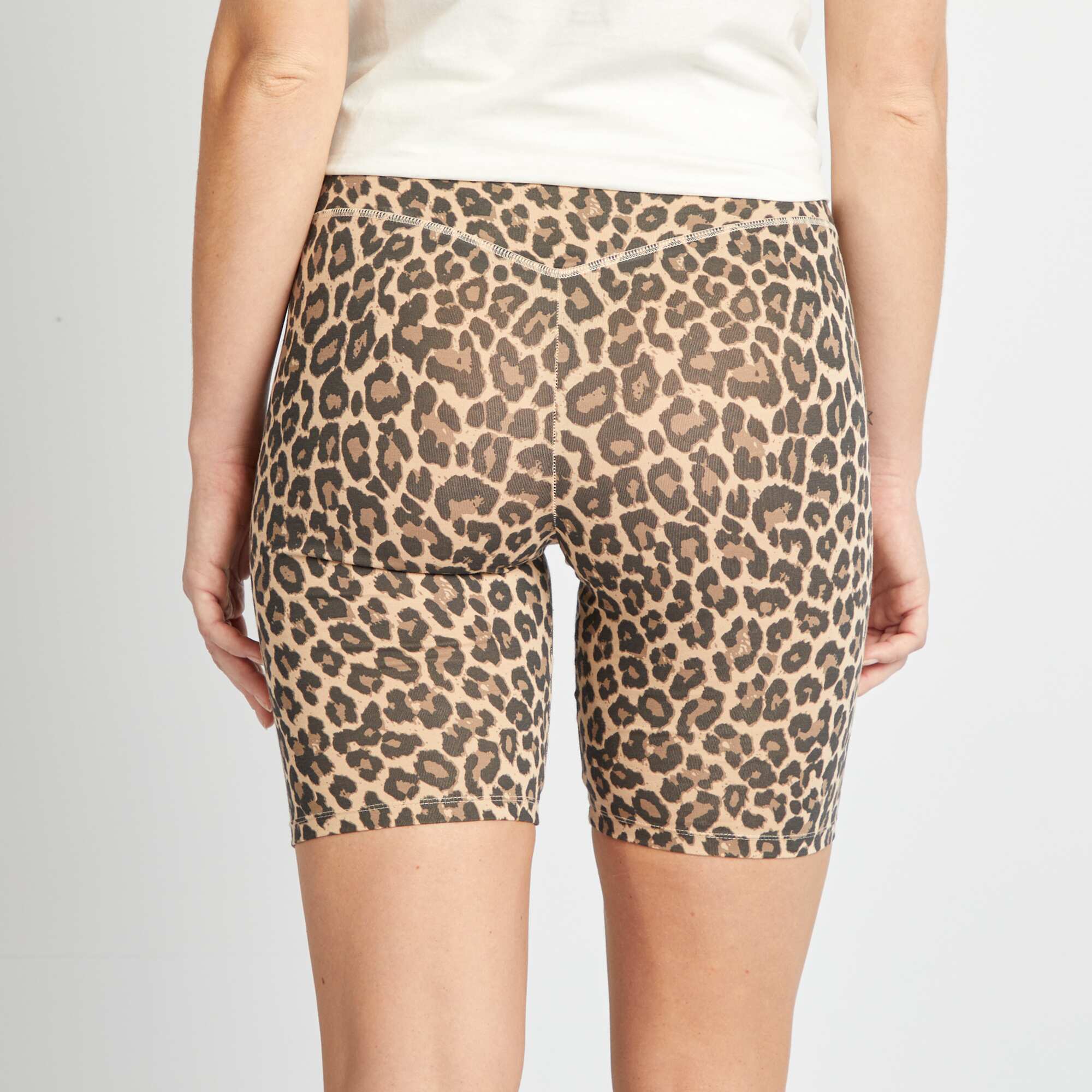 Cycling shorts BEIGE - Image 4