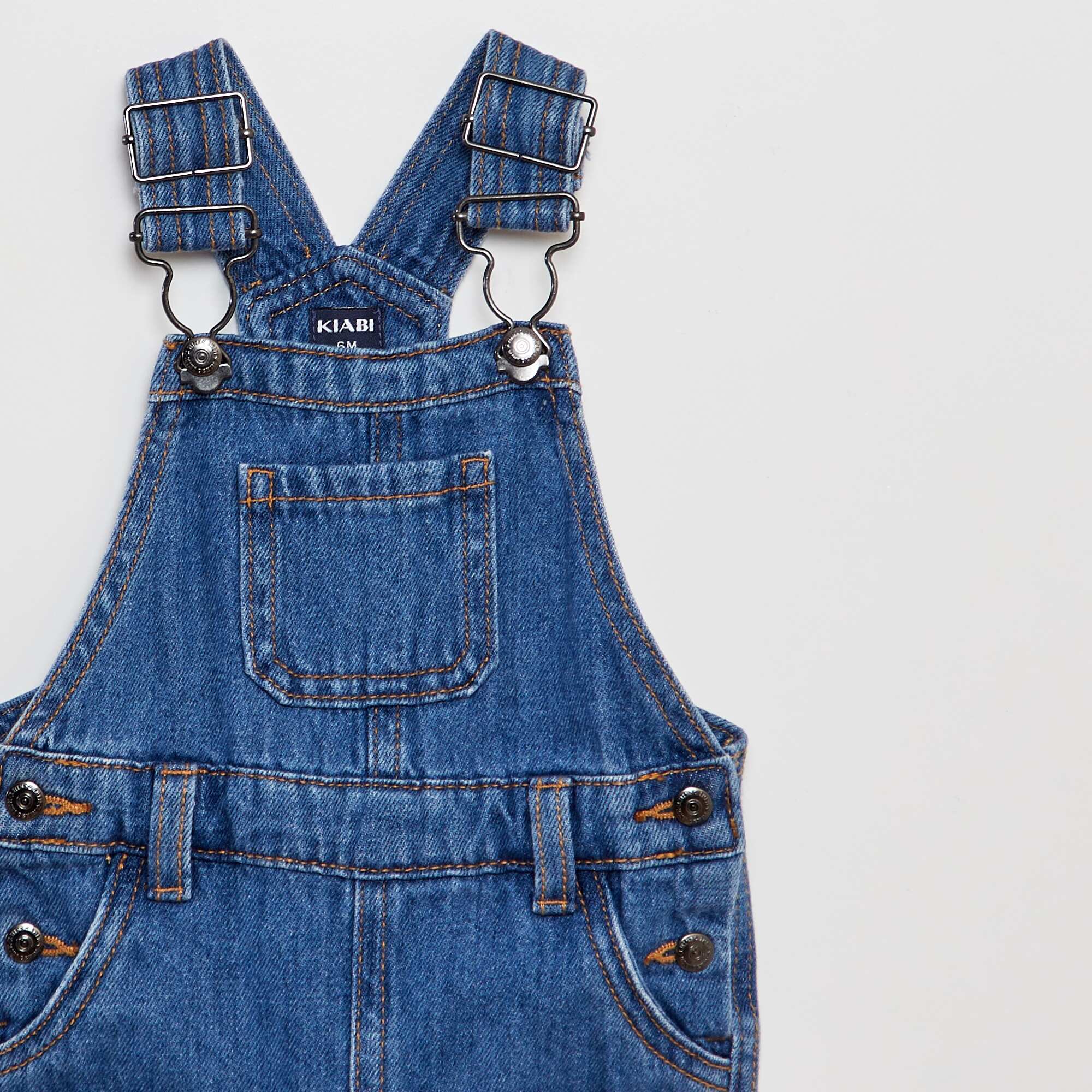 Denim dungarees BLUE - Image 2