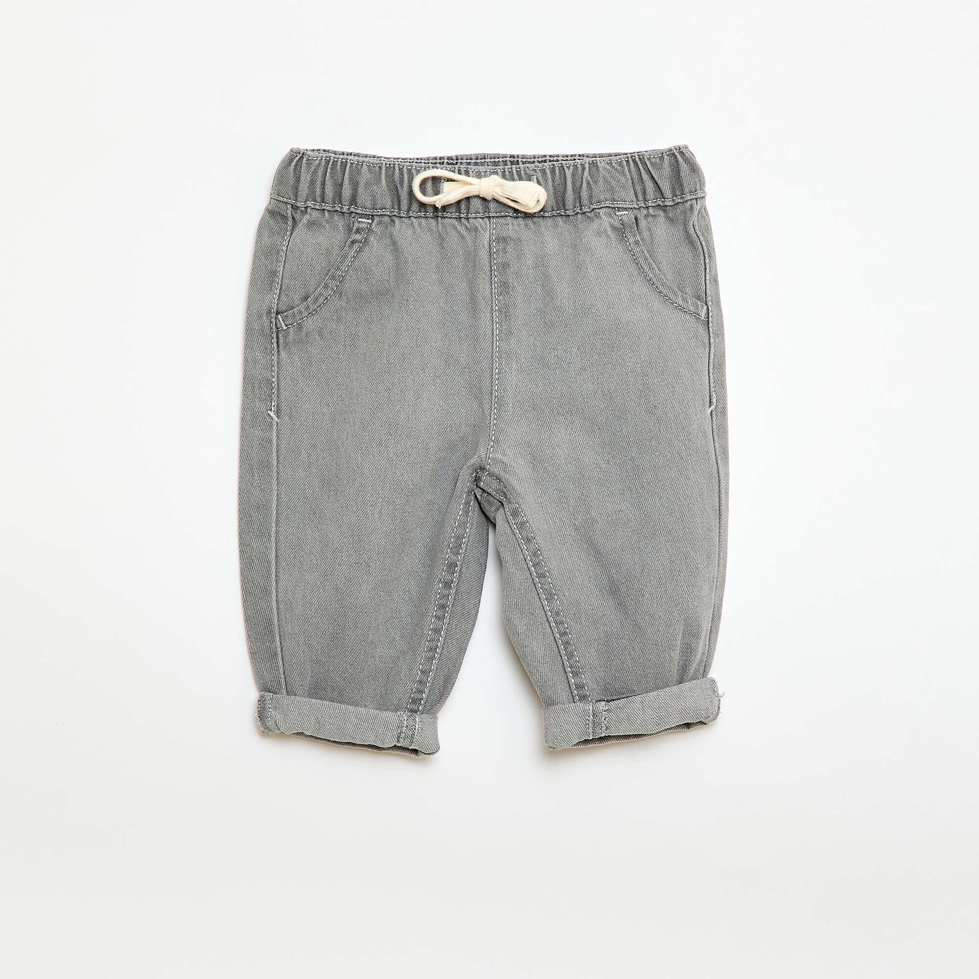 Denim jeggings GREY