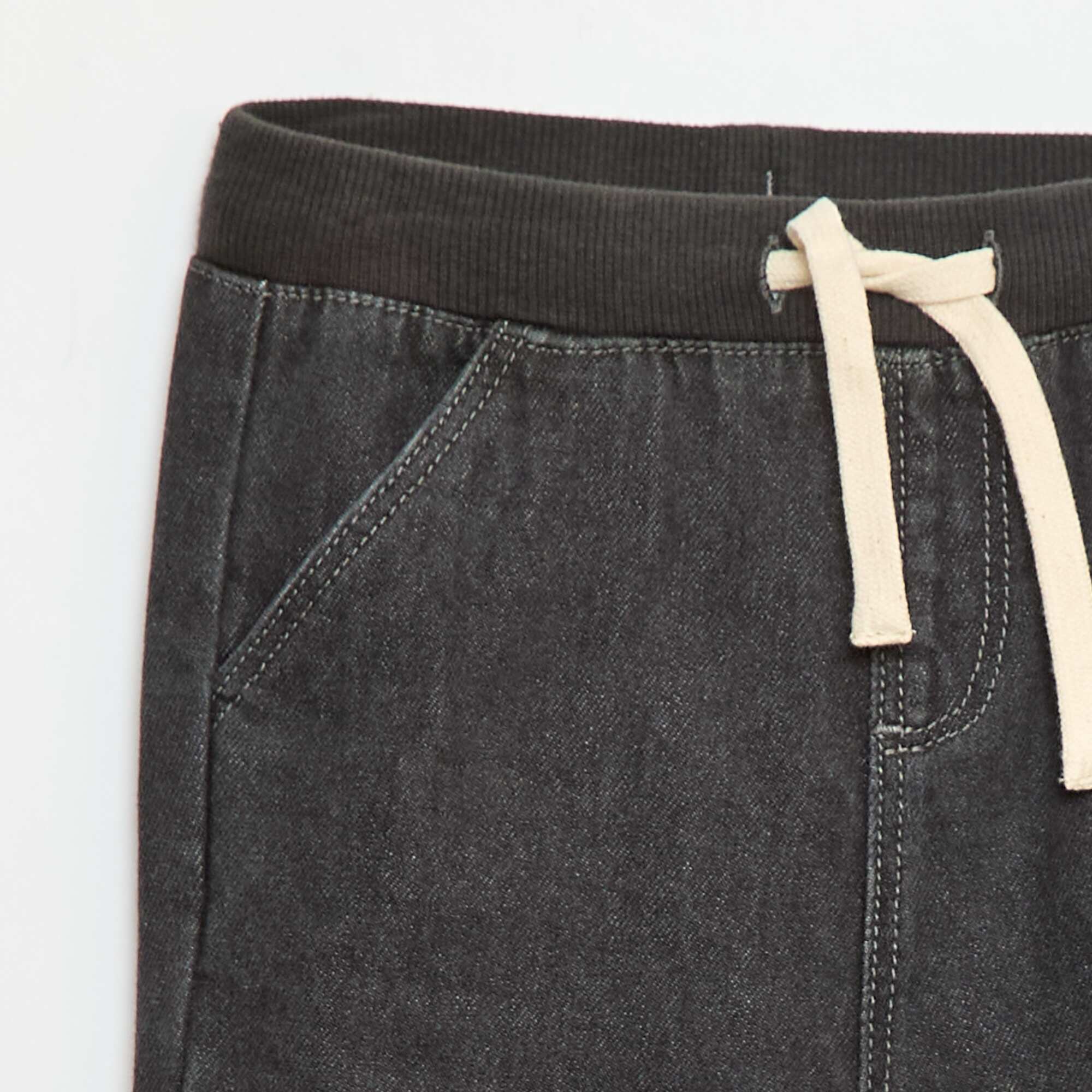 Denim Joggers GREY - Image 6