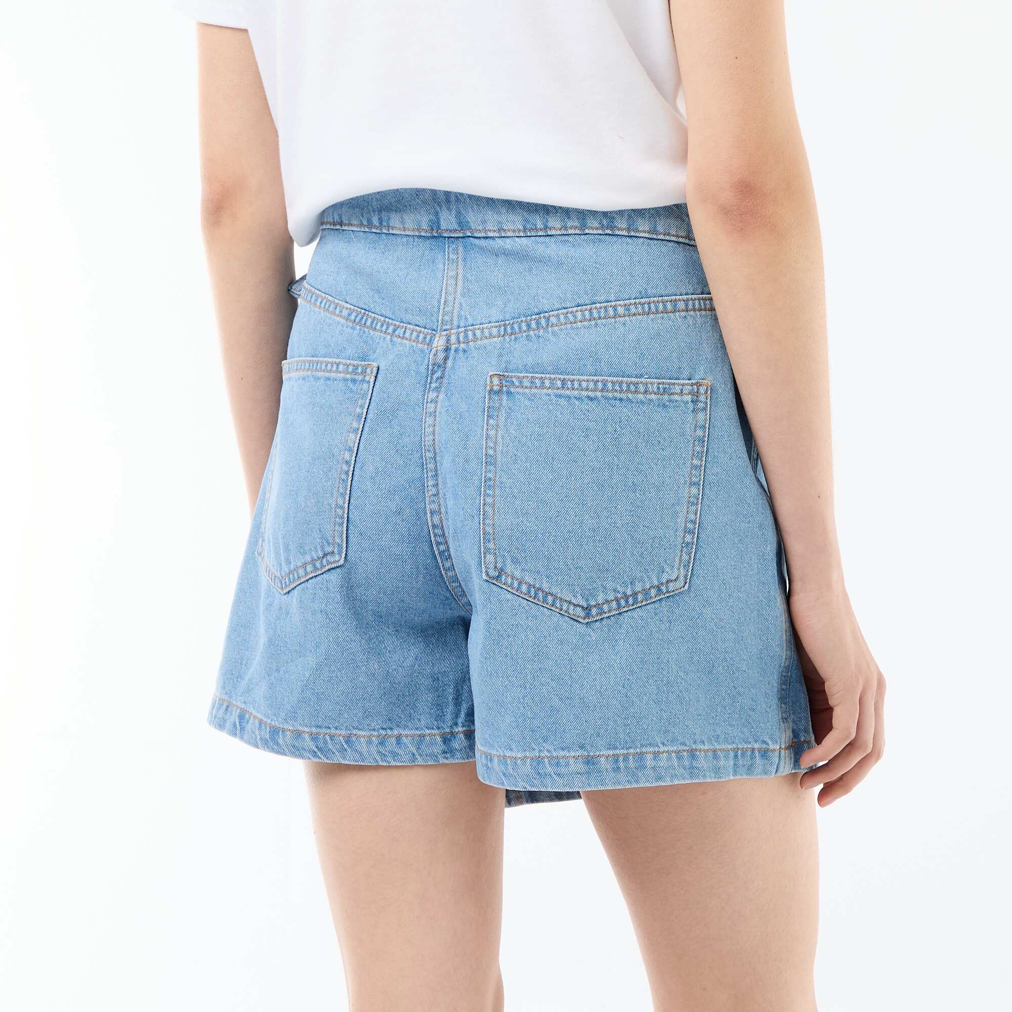 Denim Skort BLUE - Image 5