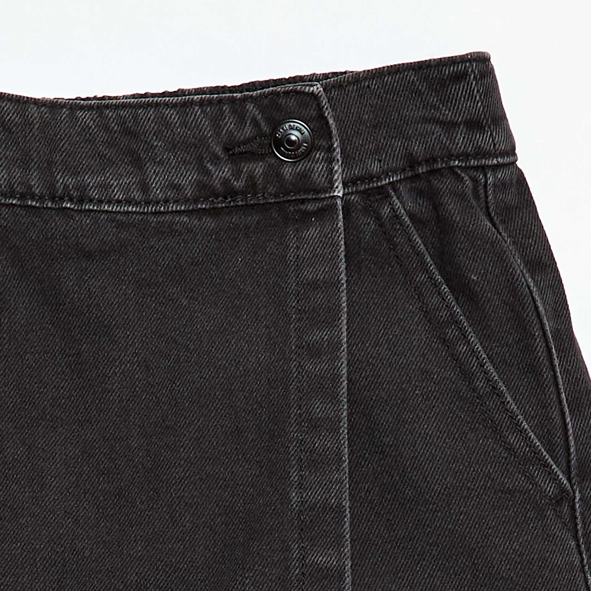 Denim Skort GREY - Image 3