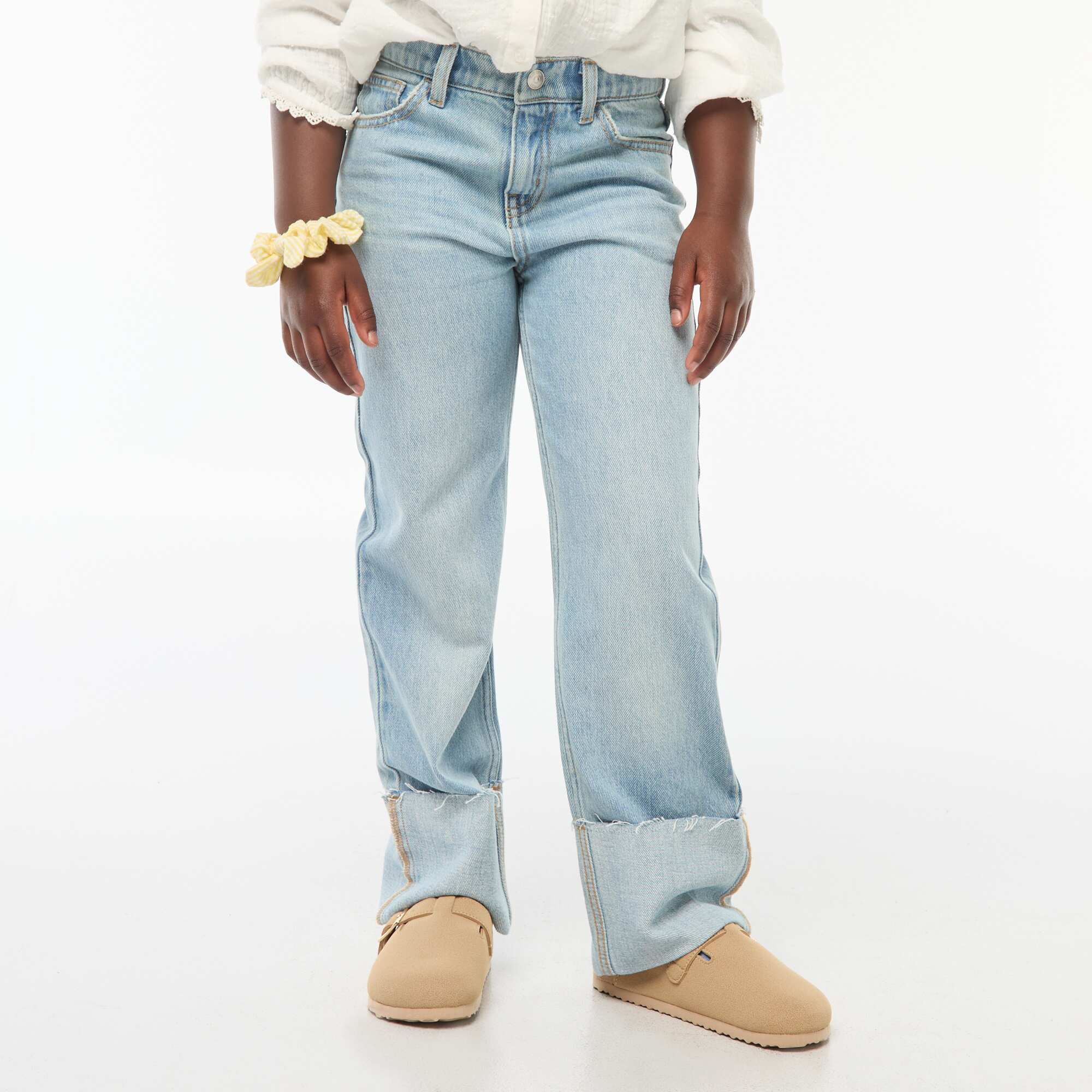 Destroyed denim trousers BLUE - Image 4
