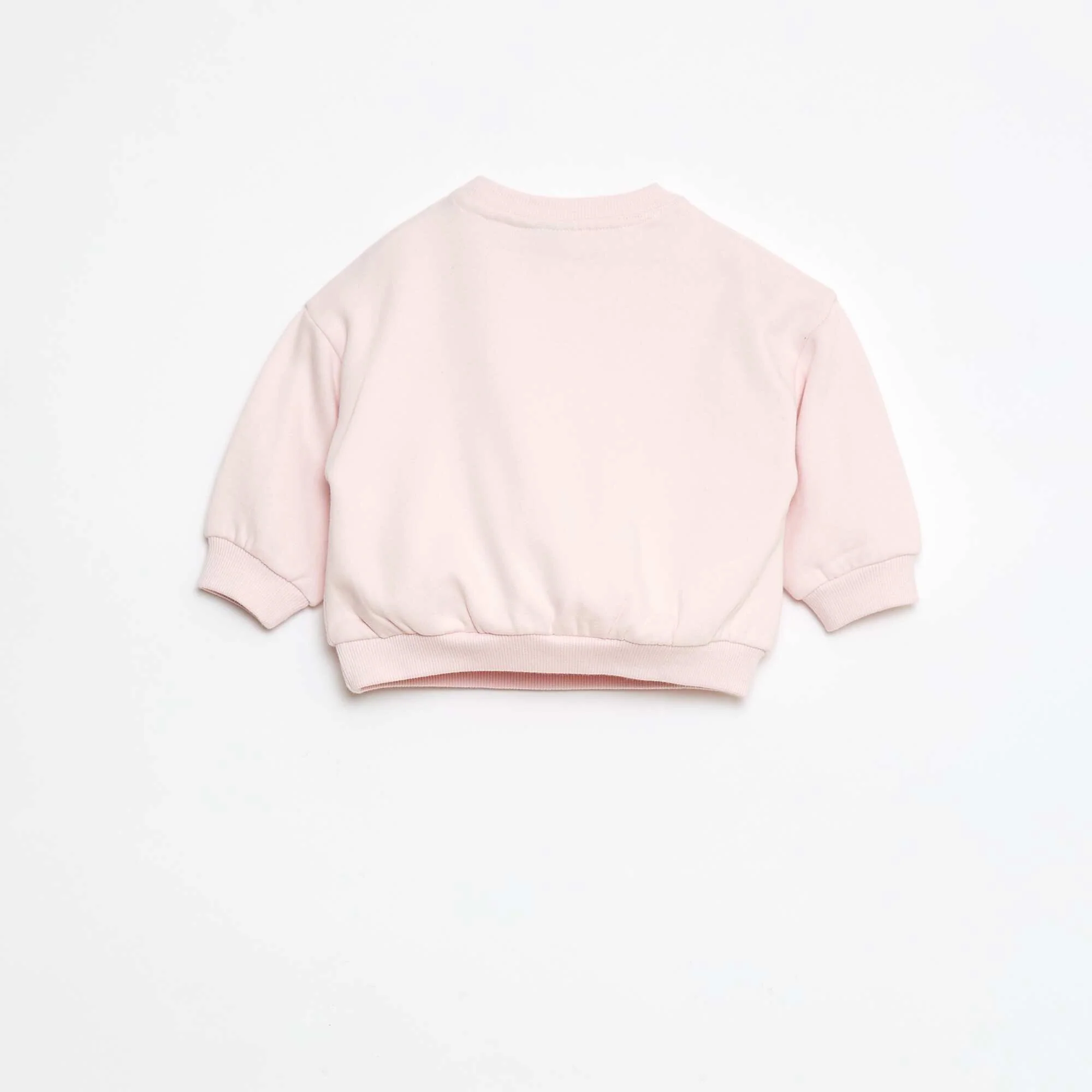 Disney Marie printed round neck sweatshirt PINK - Image 3