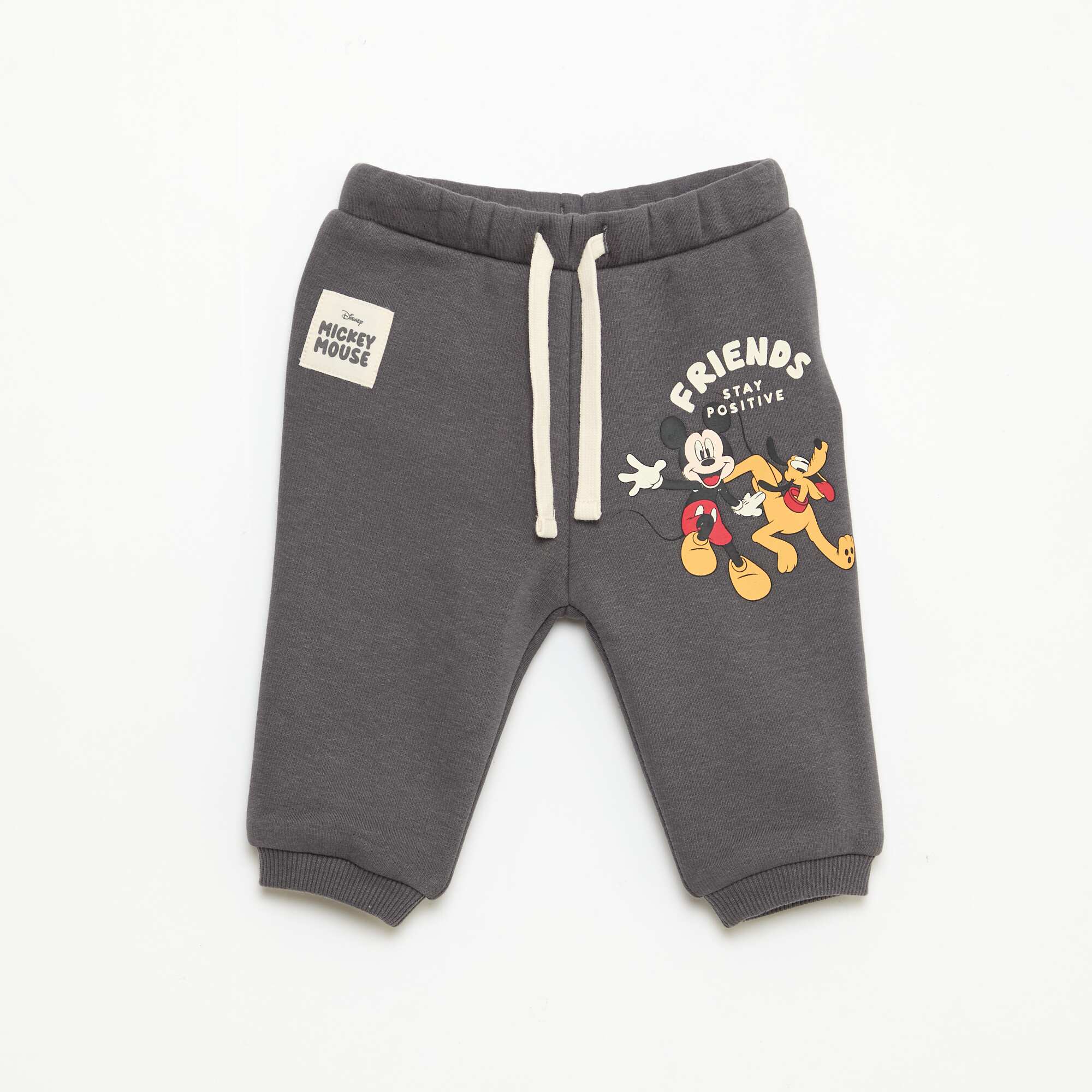 'Disney' 'Mickey' Plain Joggers GREY