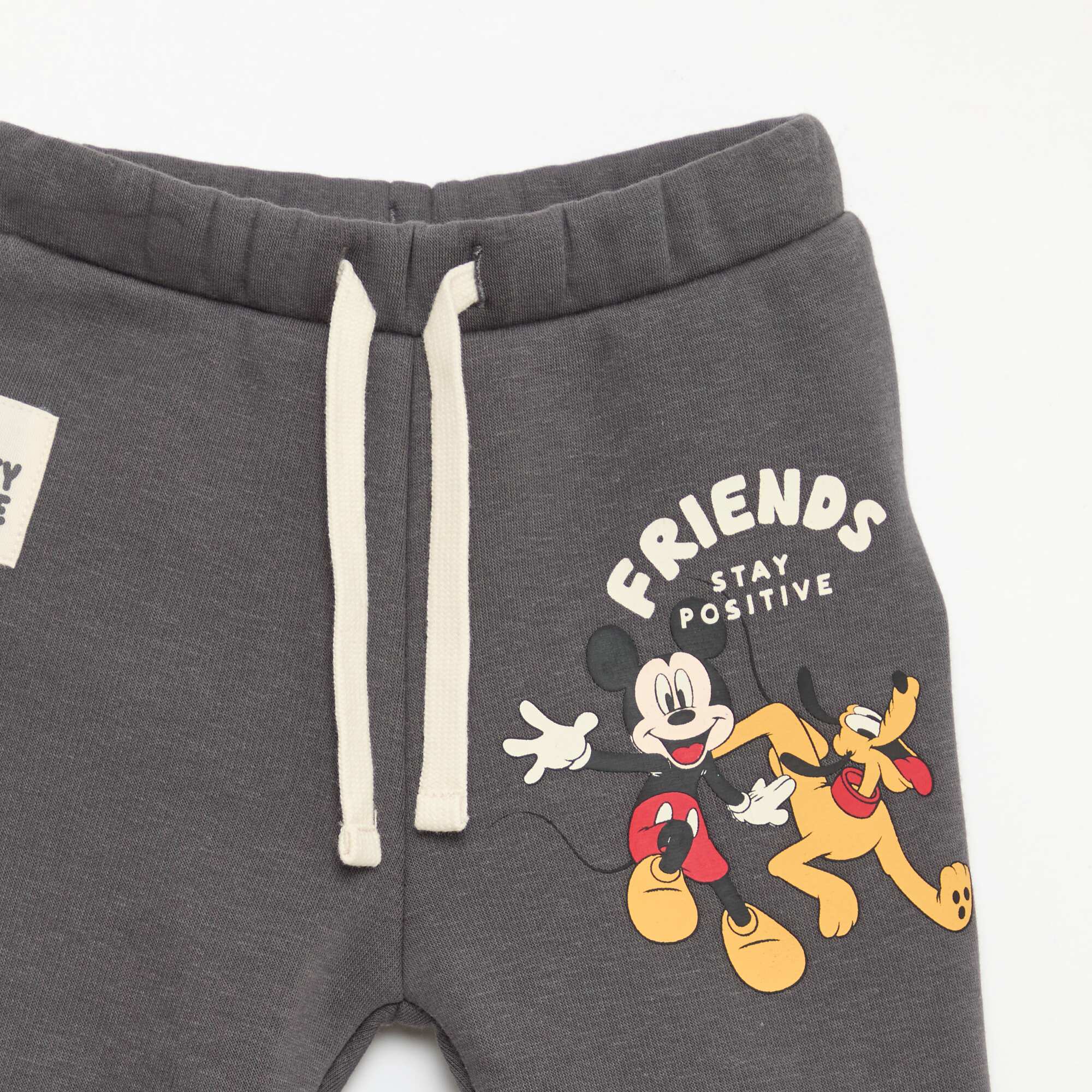 'Disney' 'Mickey' Plain Joggers GREY - Image 2