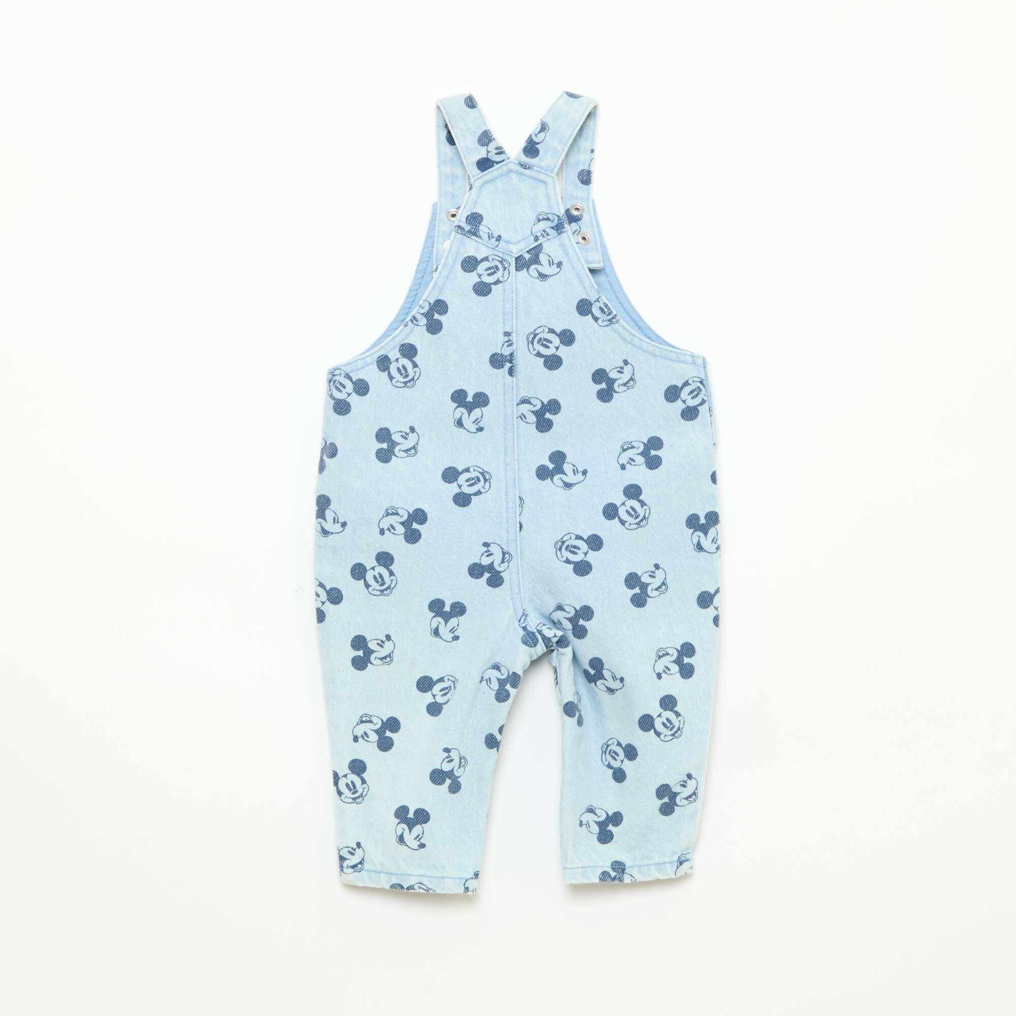 Disney Printed Denim Overalls BLUE - Image 3