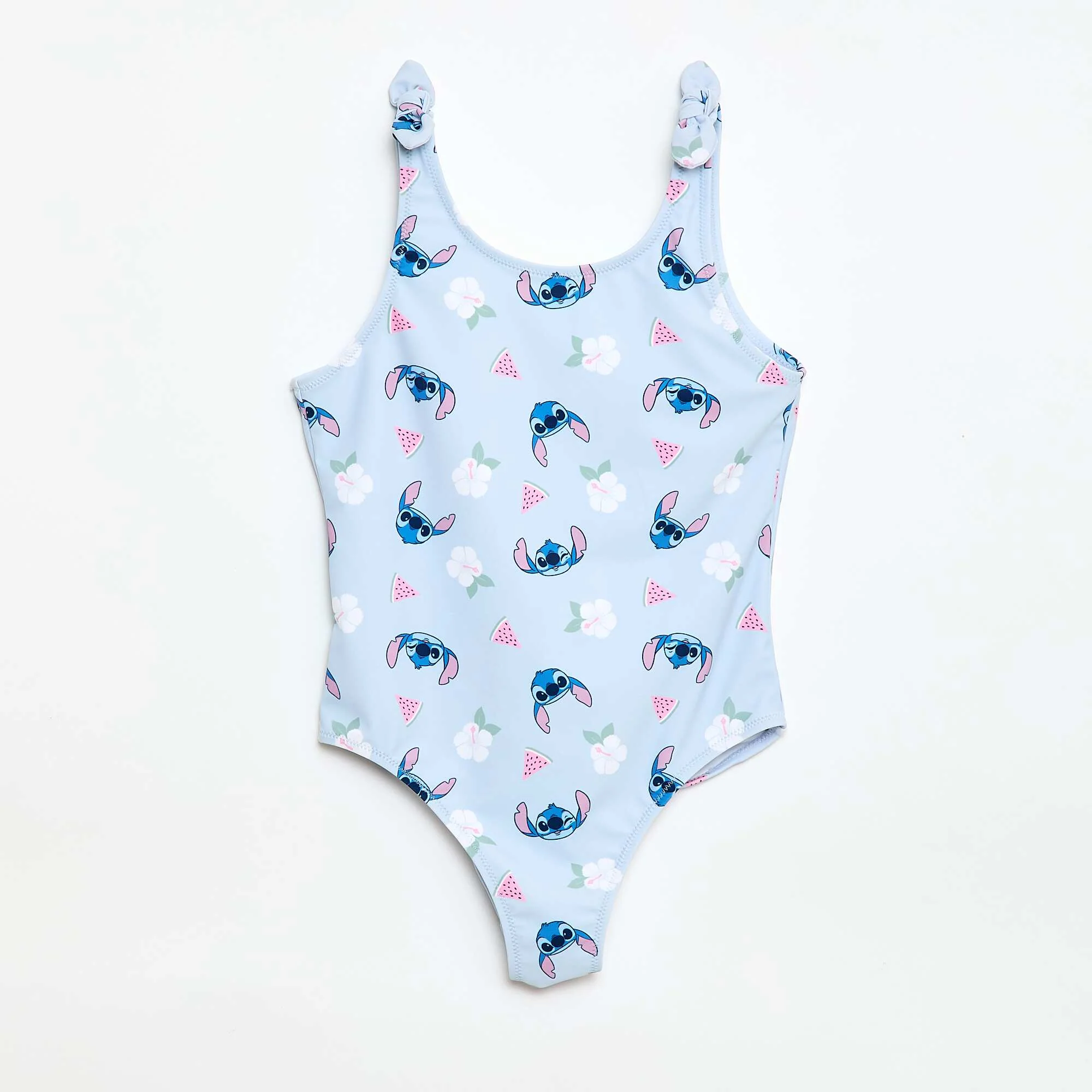 Disney 'Stitch & Angel' Printed Swimsuit - 1 Piece BLUE