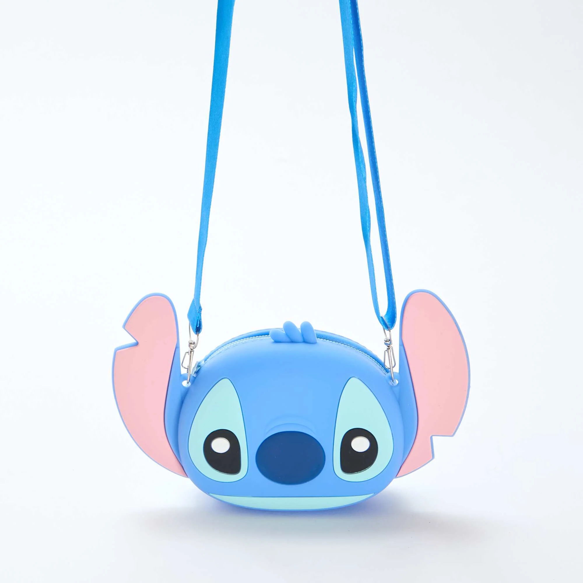 Disney 'Stitch' Animated Zip-Up Bag RED - Image 4