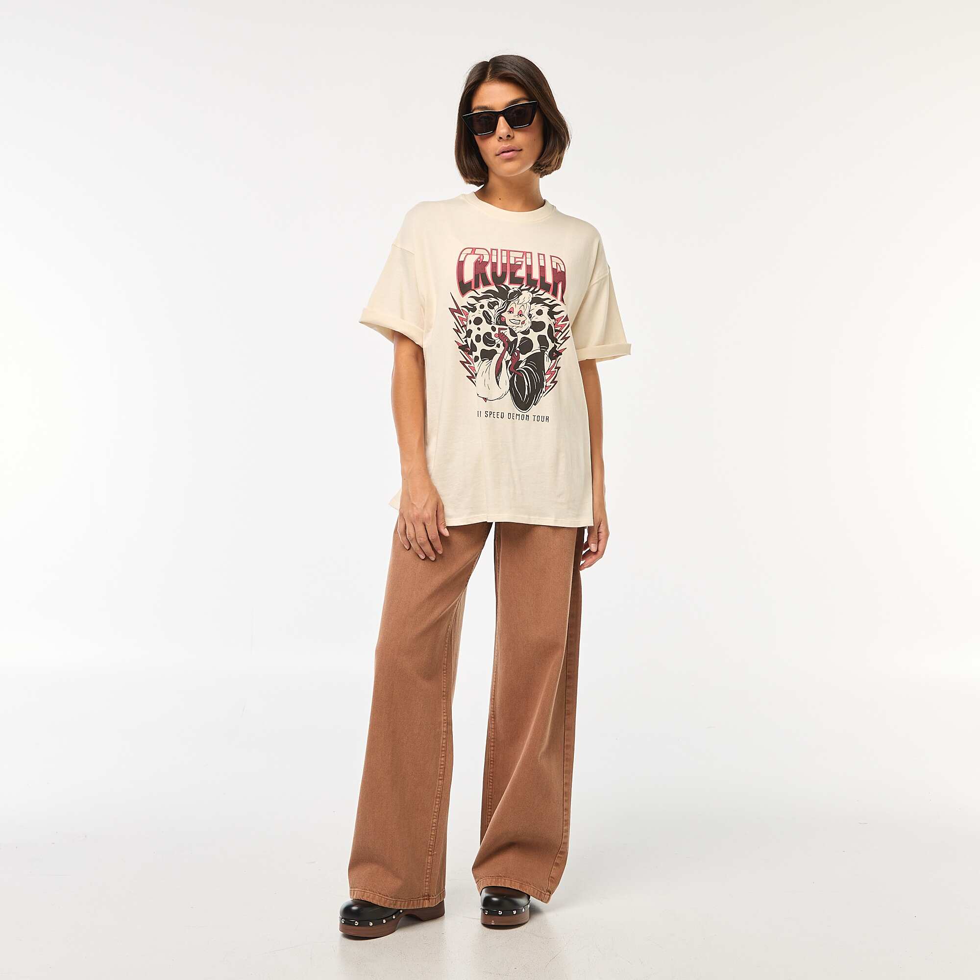 Disney Villains round-neck T-shirt WHITE - Image 2