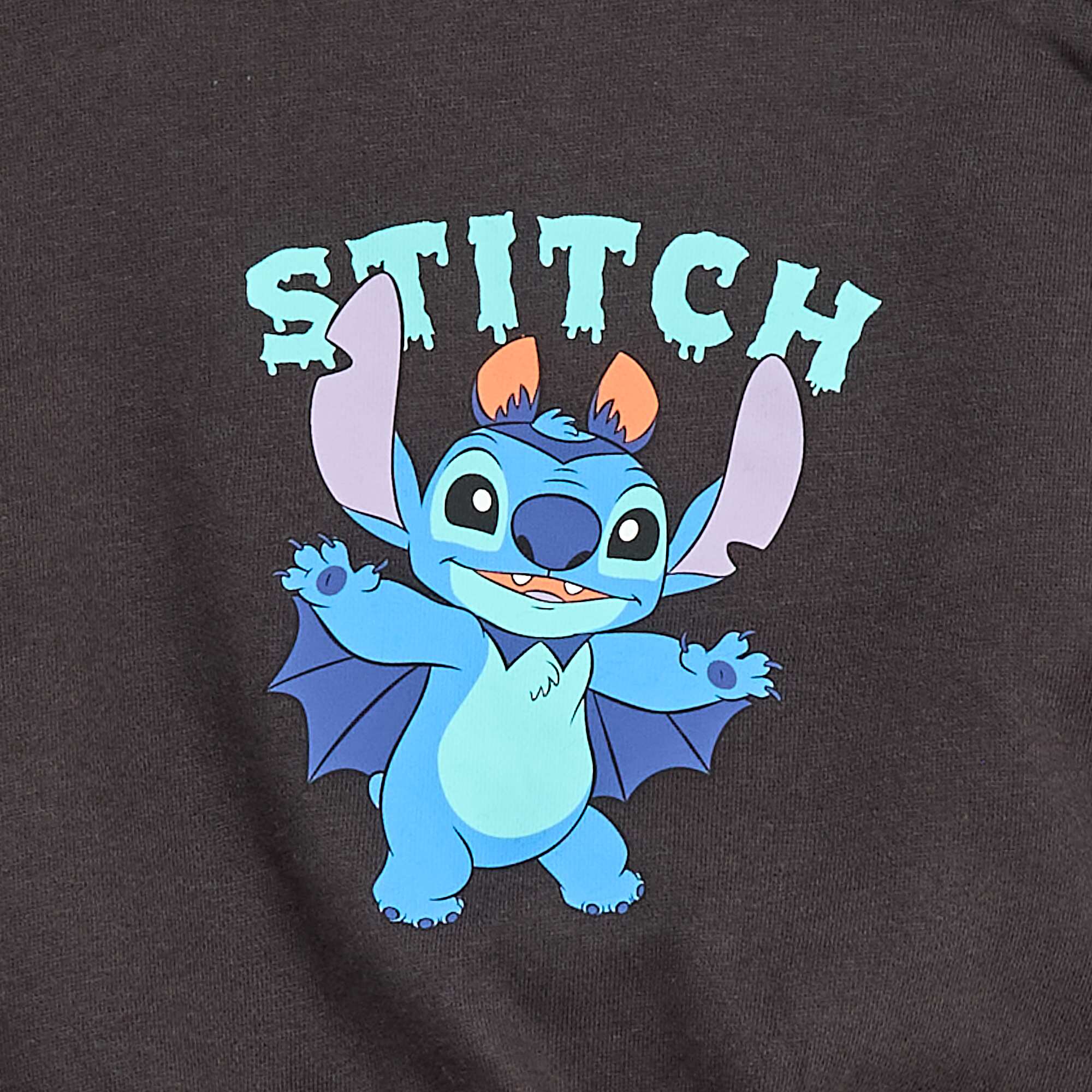 Disney's 'Stitch' Hoodie Sweatshirt BLACK - Image 2
