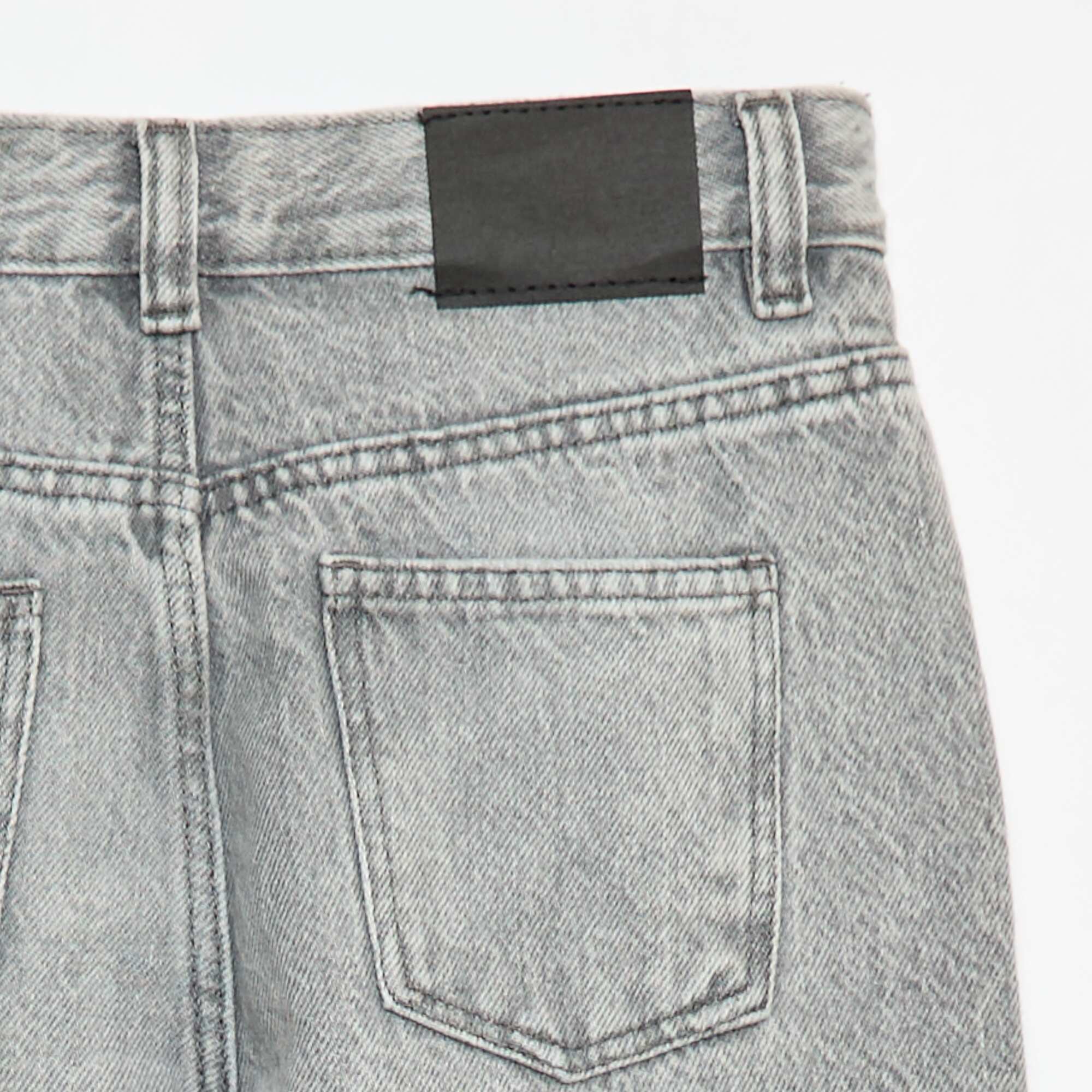 Distressed mom jeans GREY - Image 4