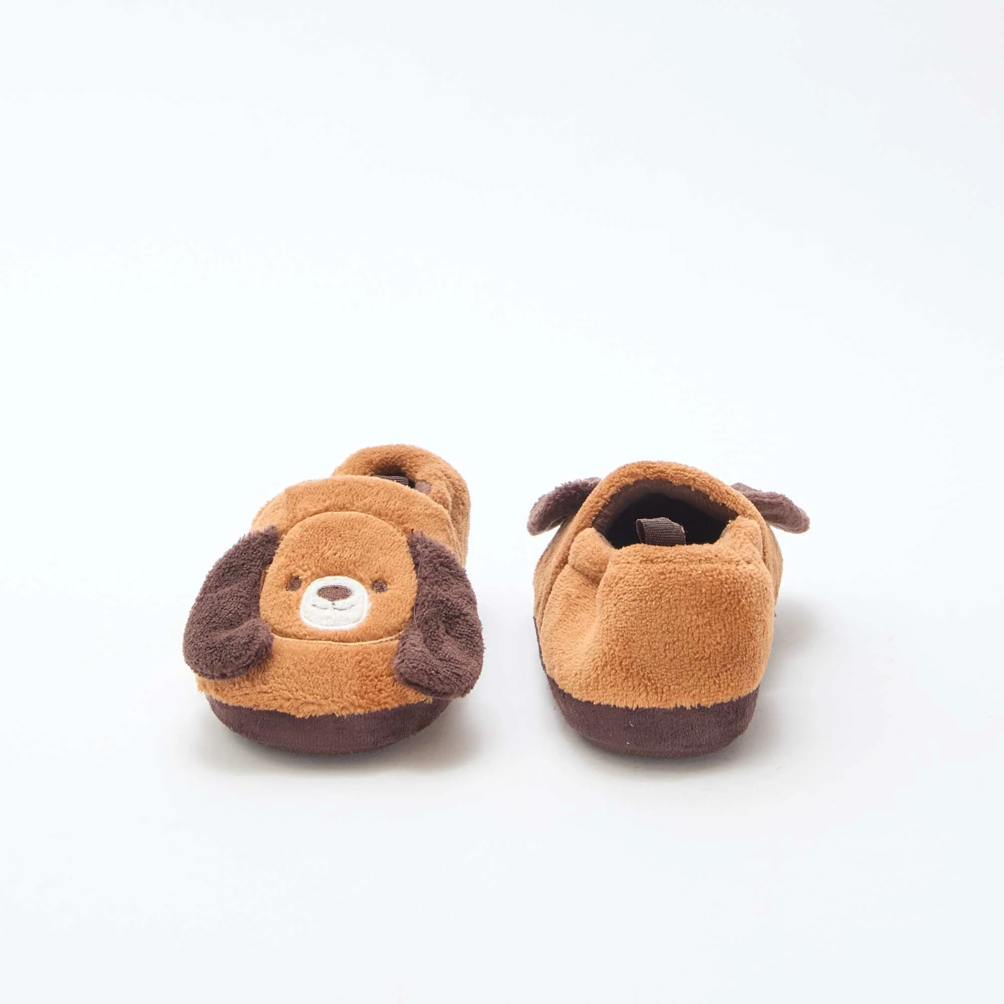 Dog slippers with 3D design BROWN - Image 3